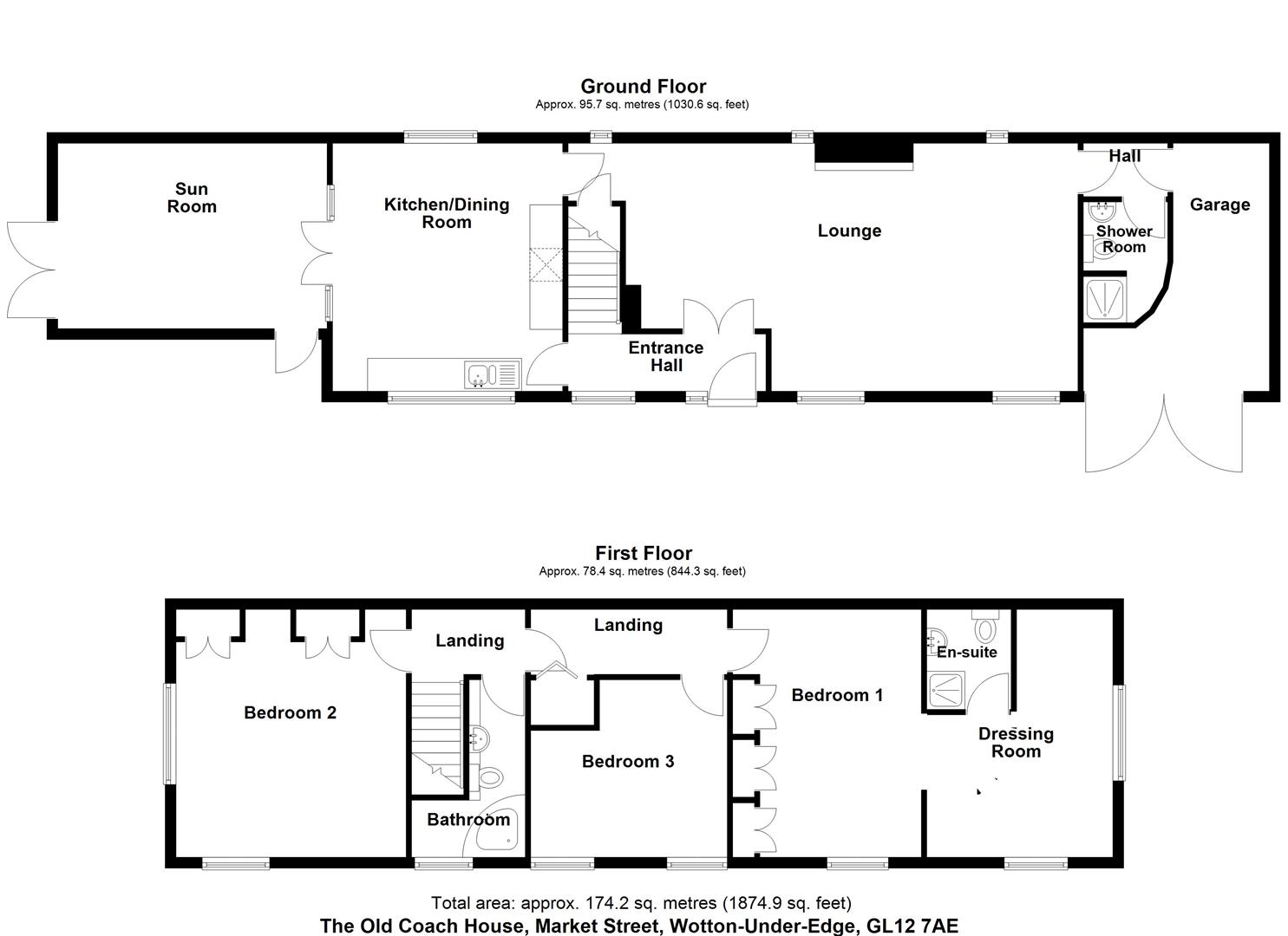 Floorplan for Market Mews, Market Street, Wotton-Under-Edge