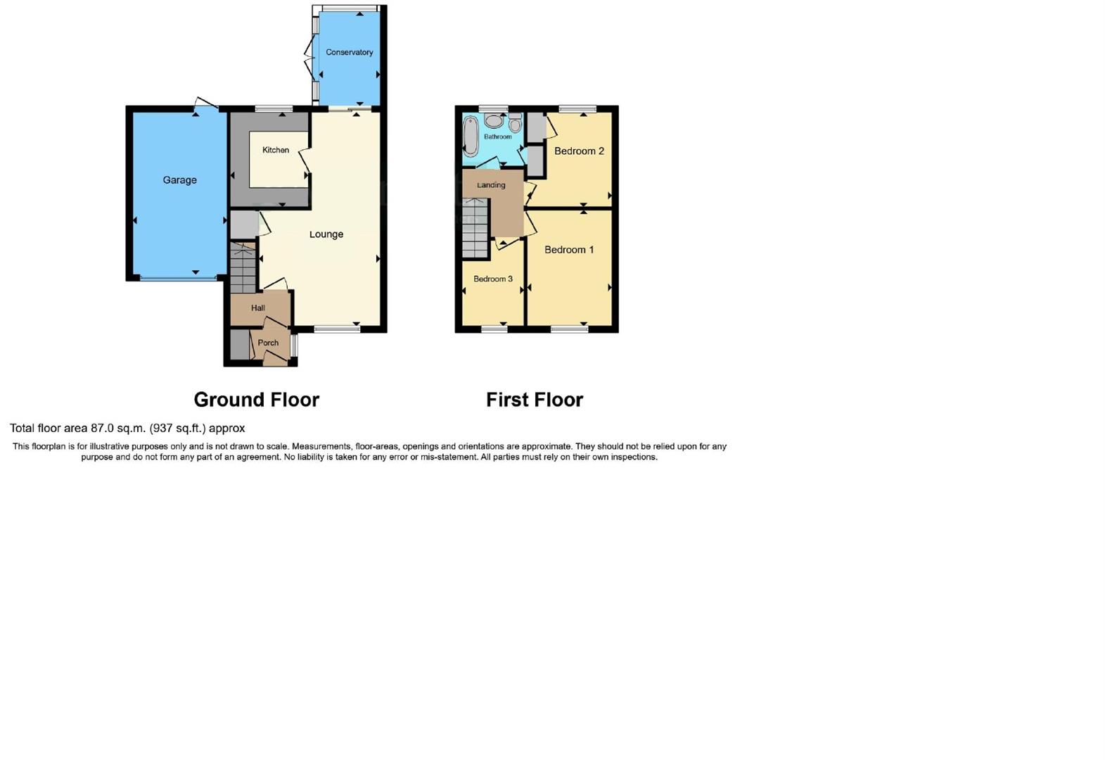 Floorplan for Larkrise, Cam, Dursley