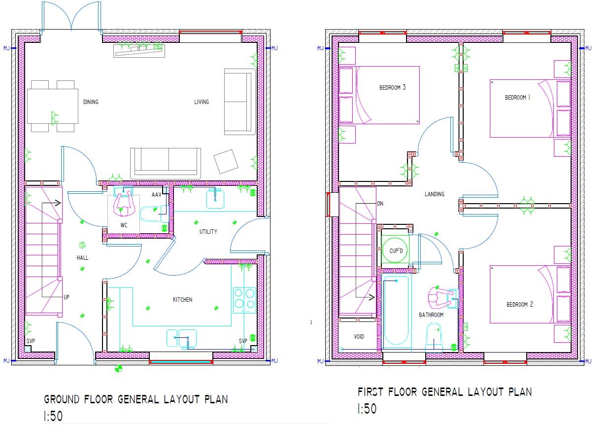 Floorplan for High Street, Cam