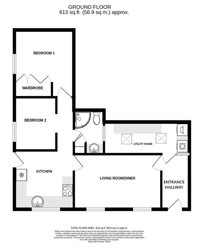 Floorplan for Church Lane, Saul, Gloucester