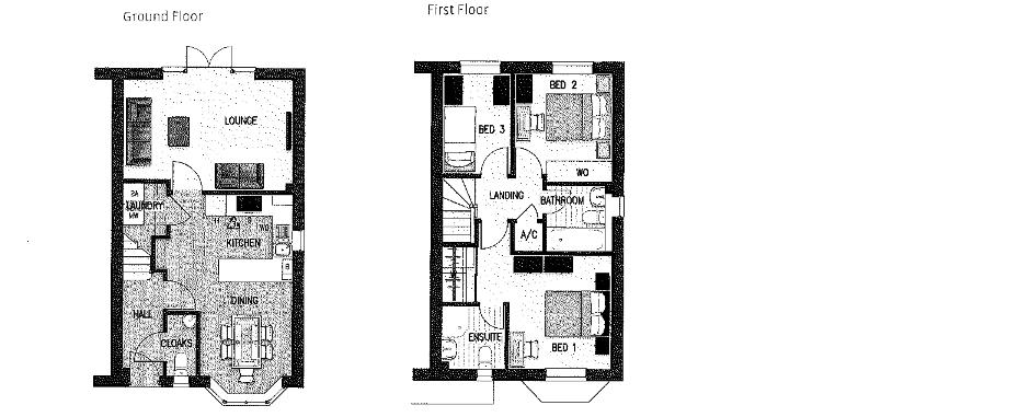 Floorplan for Goldfinch Edge, Cam, Dursley
