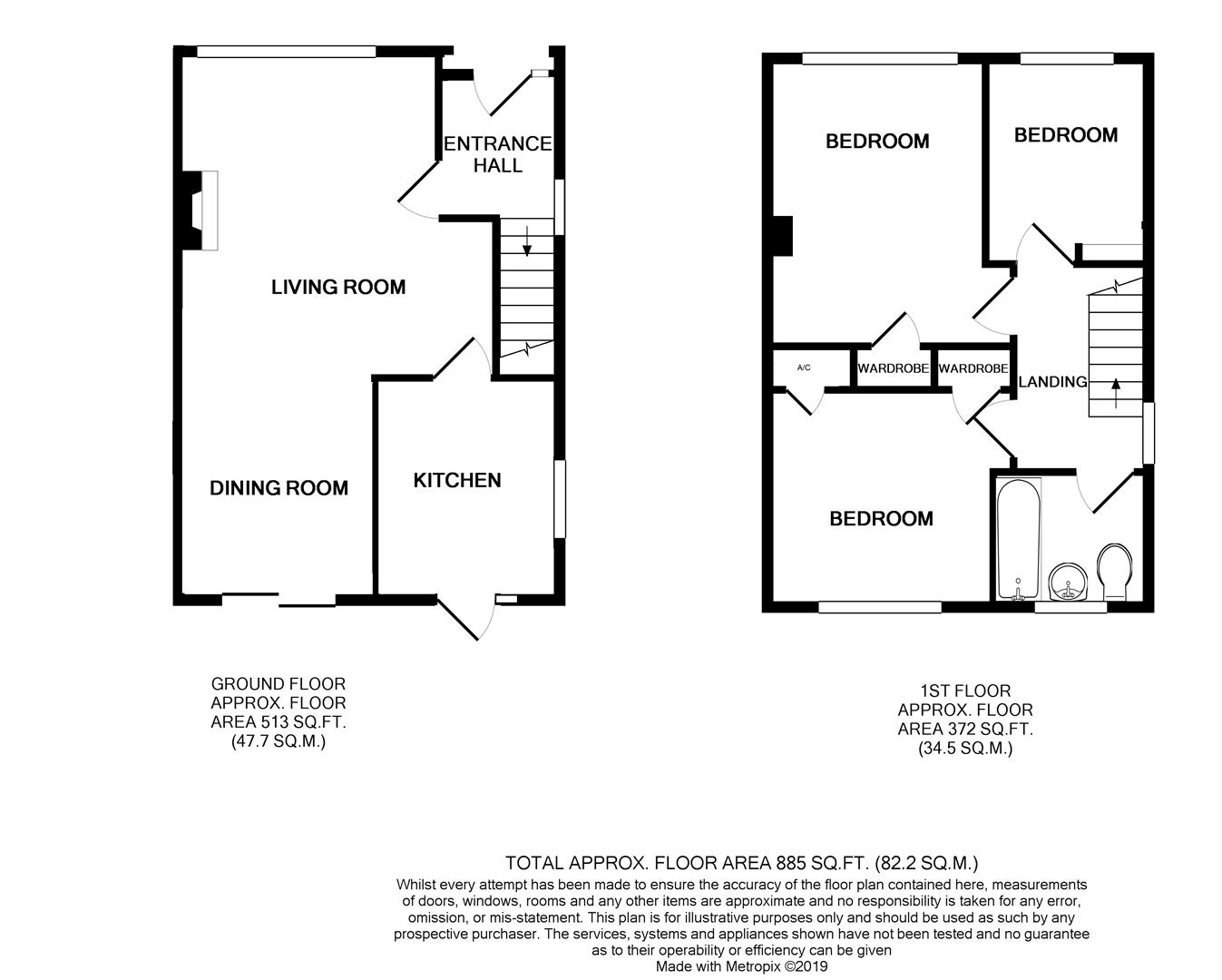 Floorplan for Meadowvale, Cam