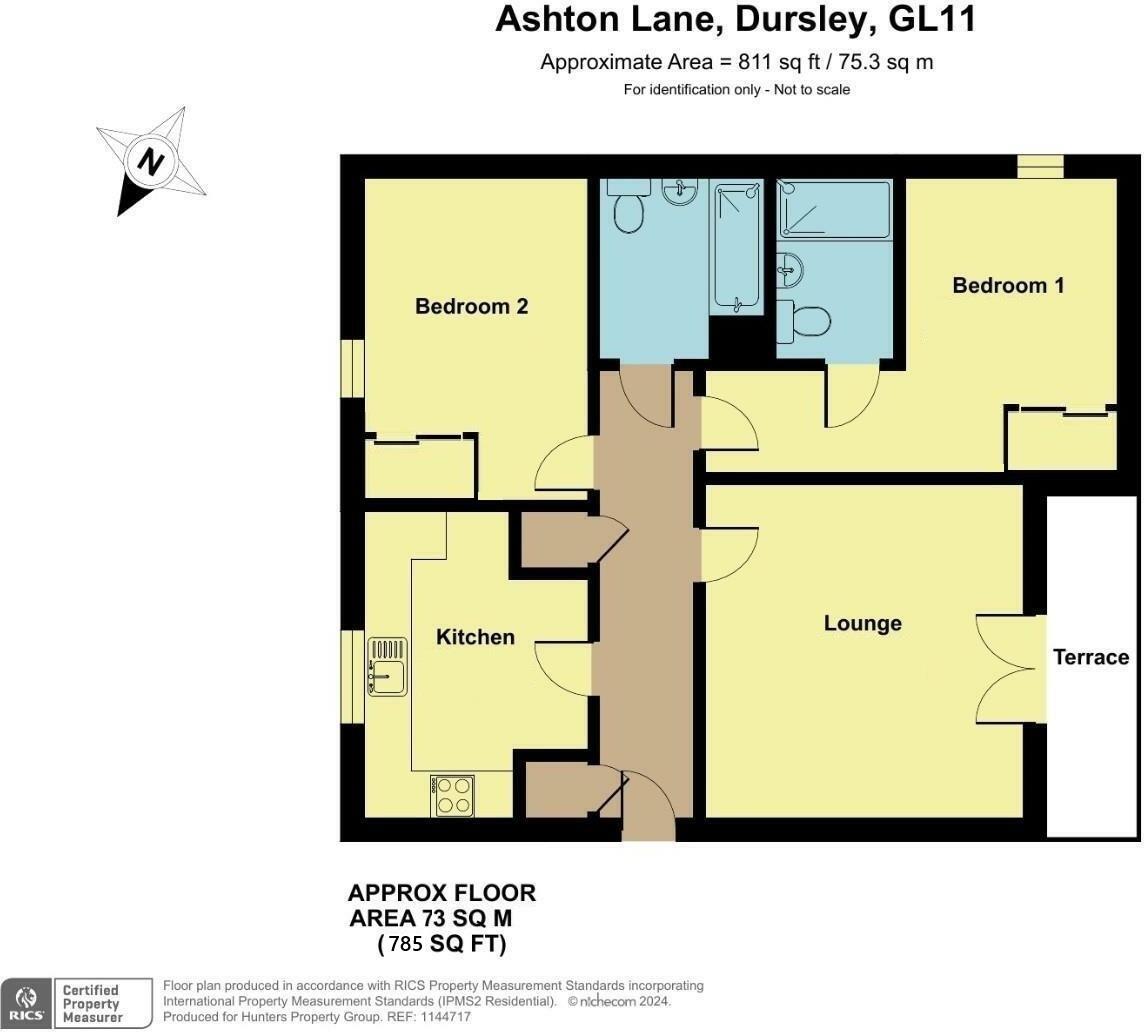 Floorplan for Ashton Lane, Dursley