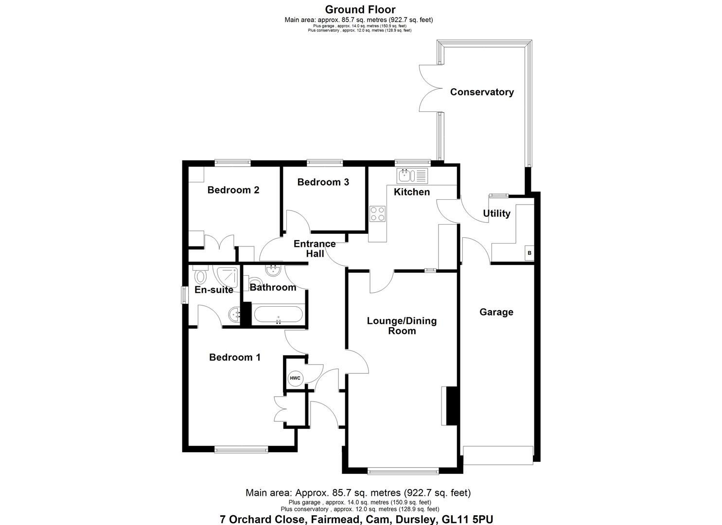 Floorplan for Fairmead, Cam