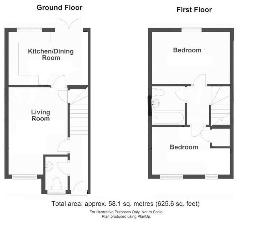 Floorplan for Chamberlayne Crescent, Berkeley