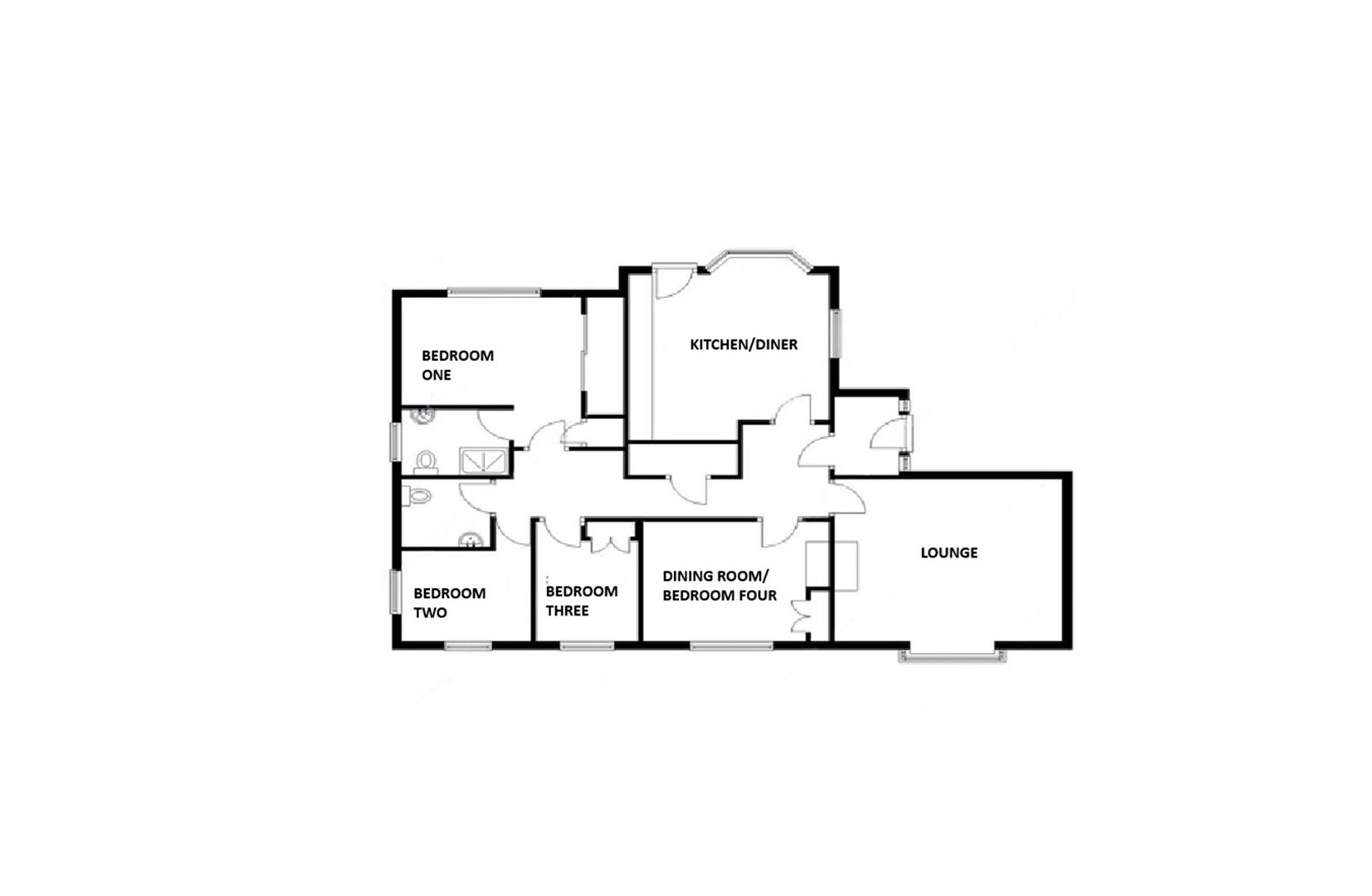 Floorplan for Drake Lane, Cam, Dursley