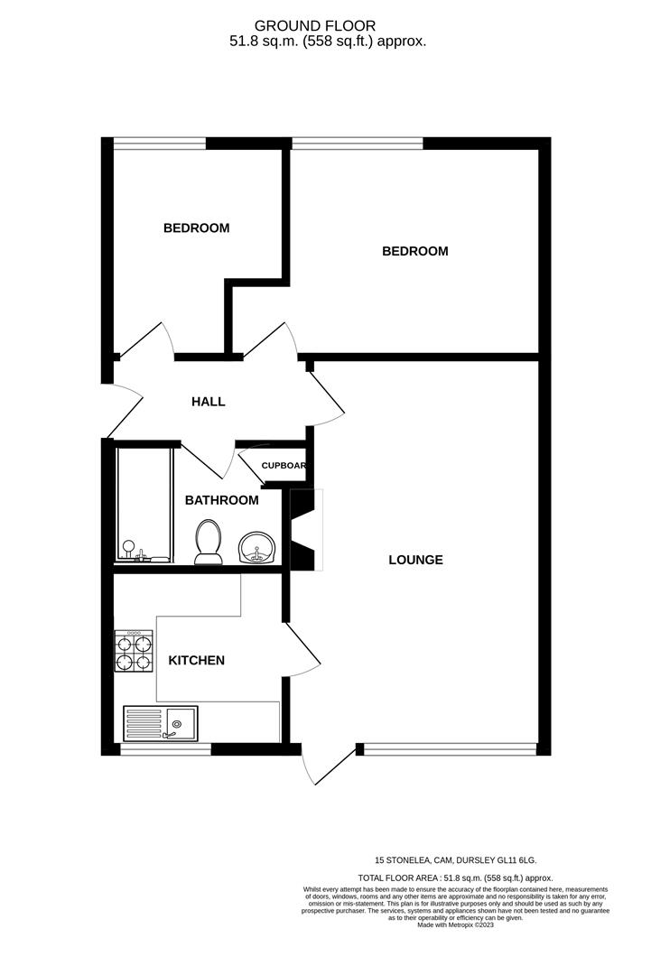 Floorplan for Stonelea, Cam