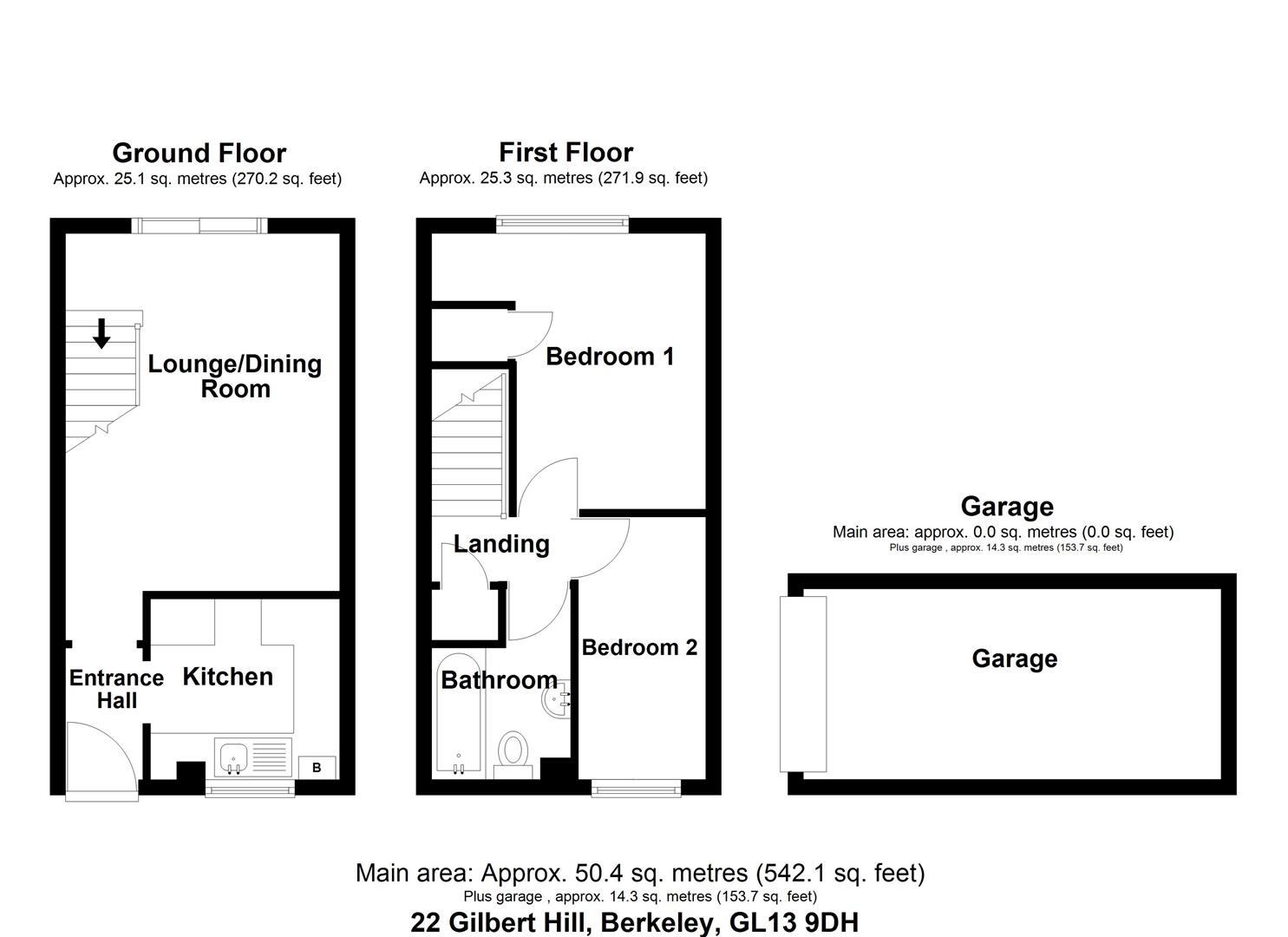 Floorplan for Gilbert Hill, Berkeley
