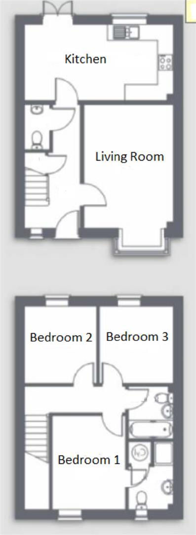 Floorplan for Water Lane, Wotton under Edge