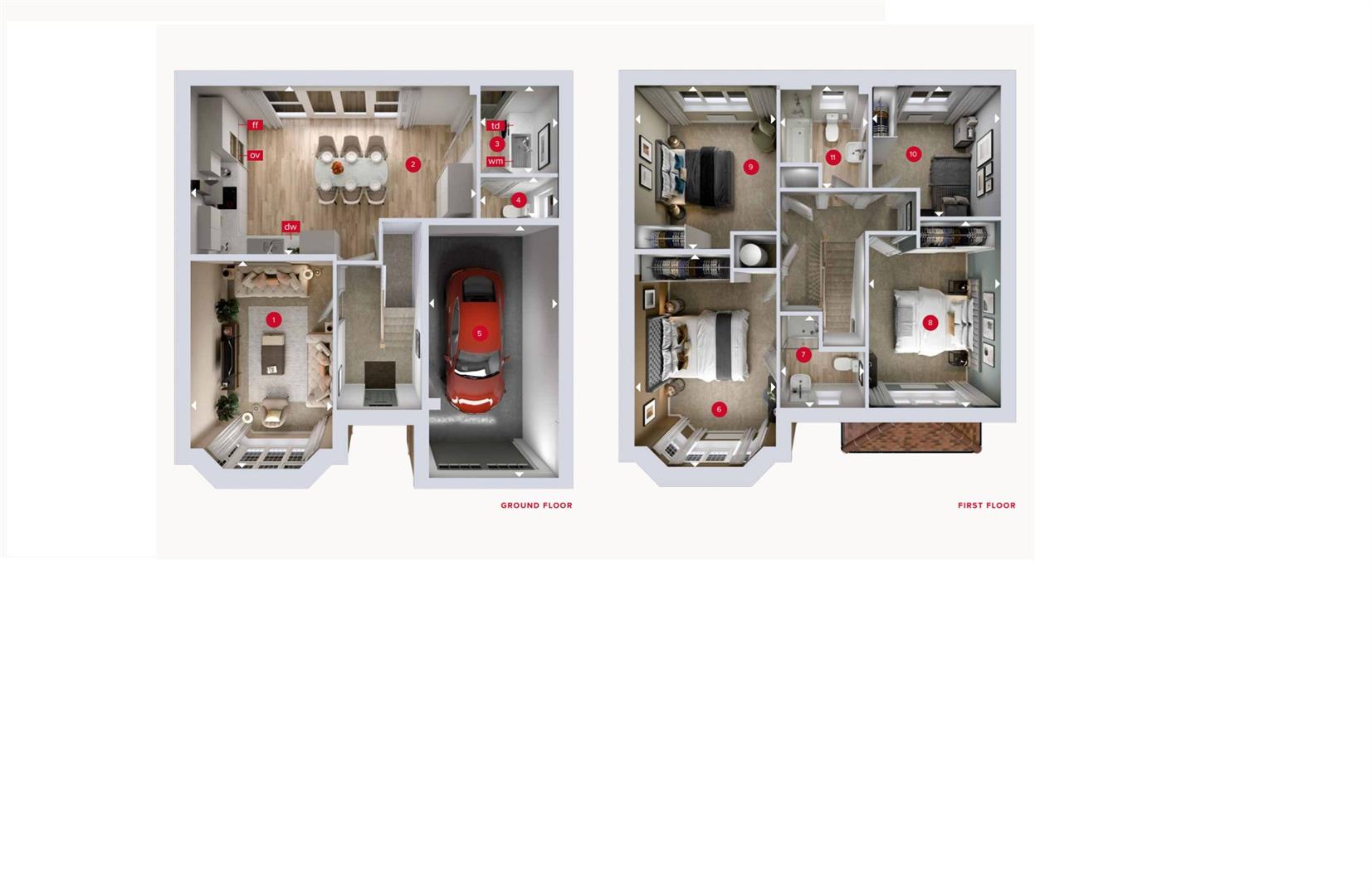 Floorplan for Kingscote Drive, Berkeley