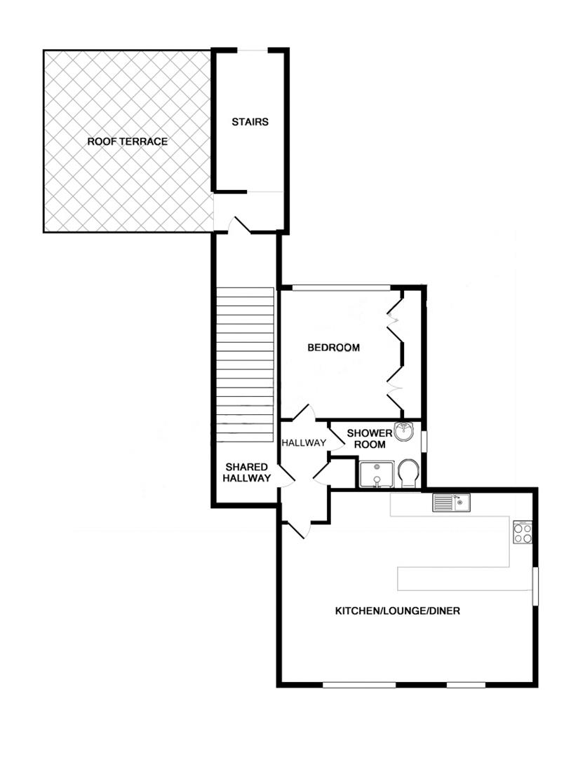 Floorplan for Uley Road, Dursley