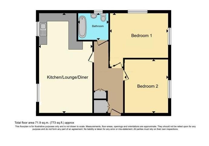 Floorplan for Graham Edge, Dursley