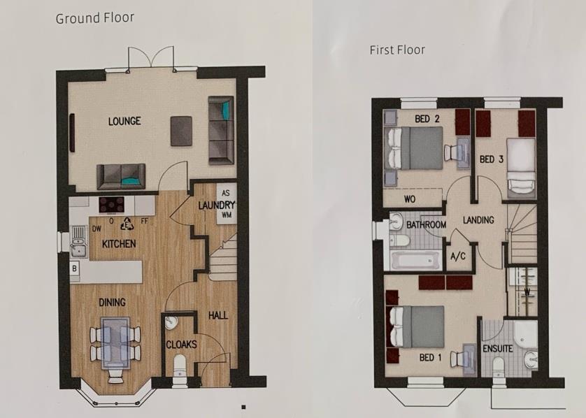 Floorplan for Goldfinch Edge, Cam, Dursley