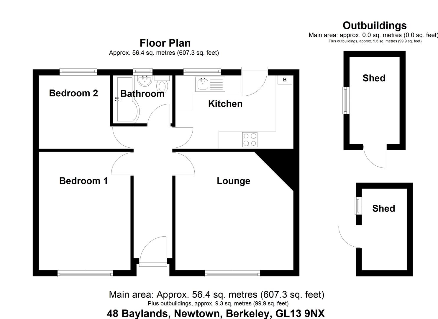 Floorplan for Baylands, Newtown, Berkeley