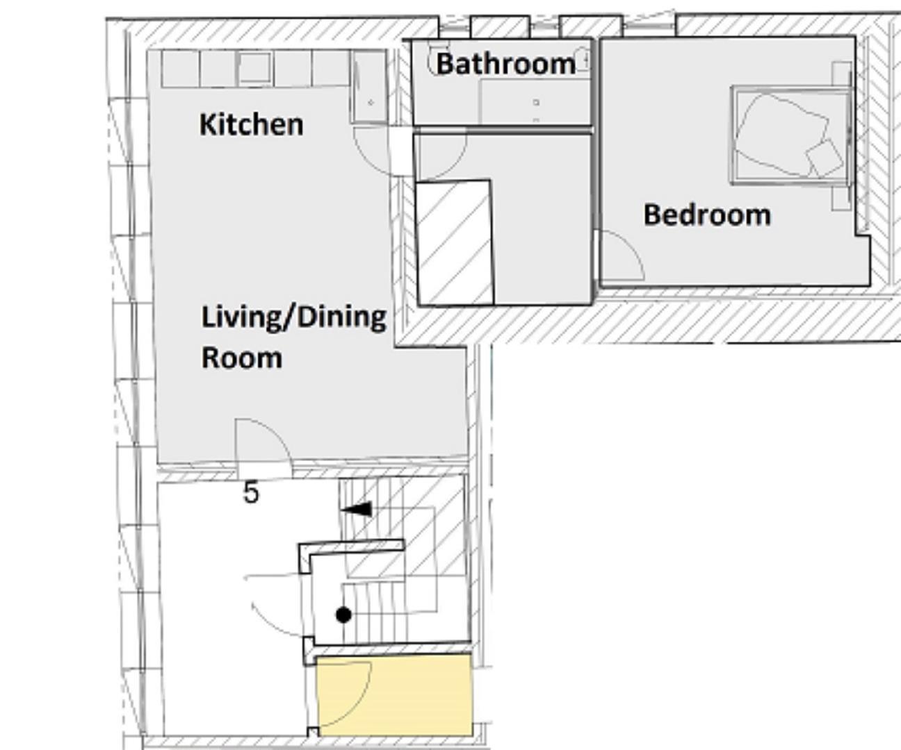 Floorplan for Marybrook Street, Berkeley