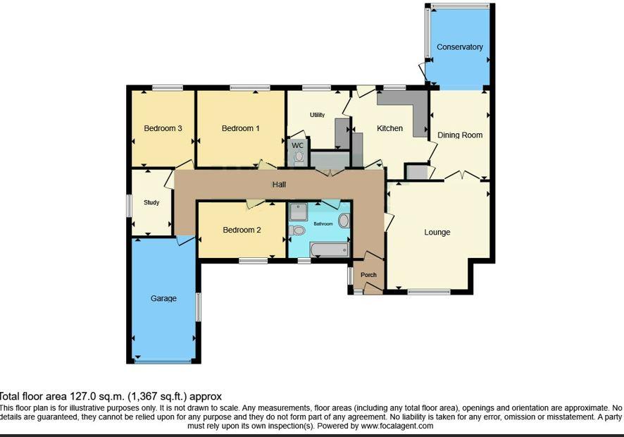 Floorplan for Cam Green, Cam, Dursley