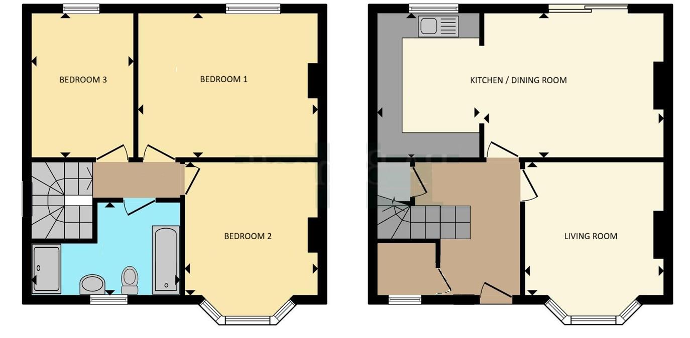 Floorplan for Olive Grove, Dursley