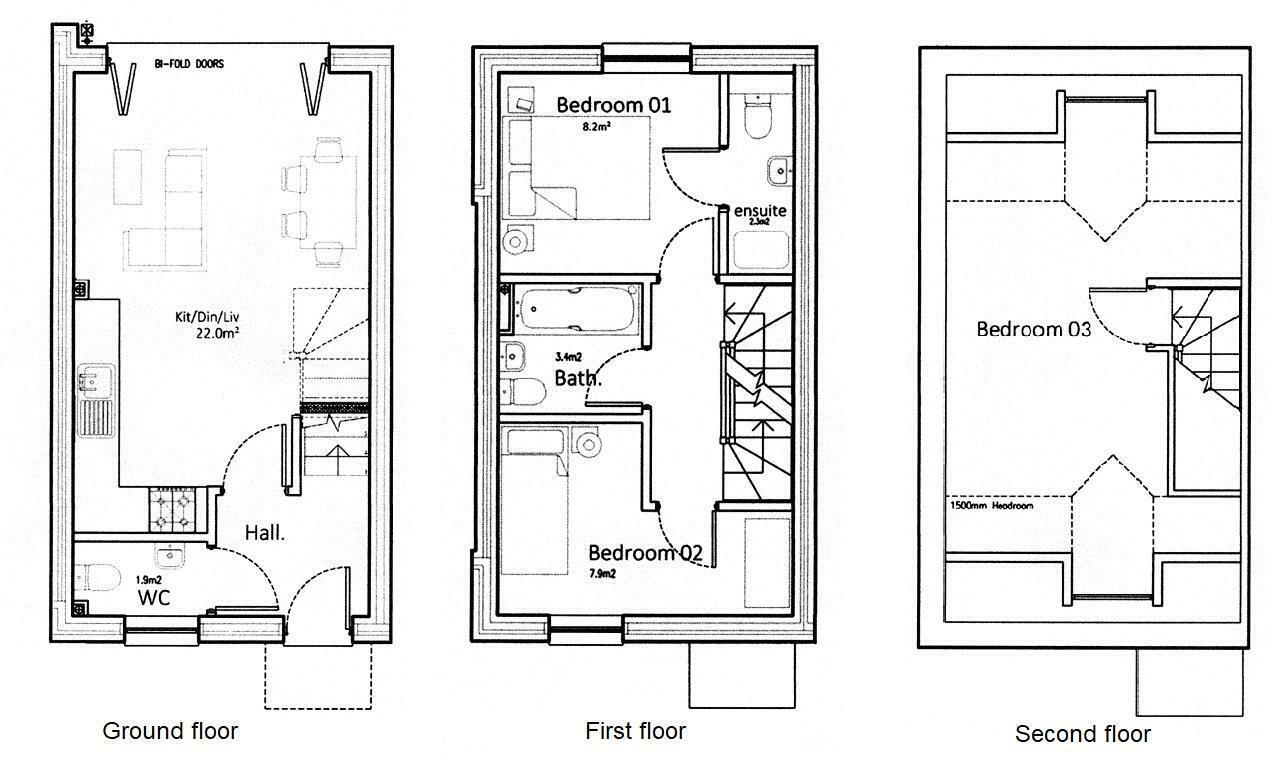 Floorplan for Woodmancote, Dursley