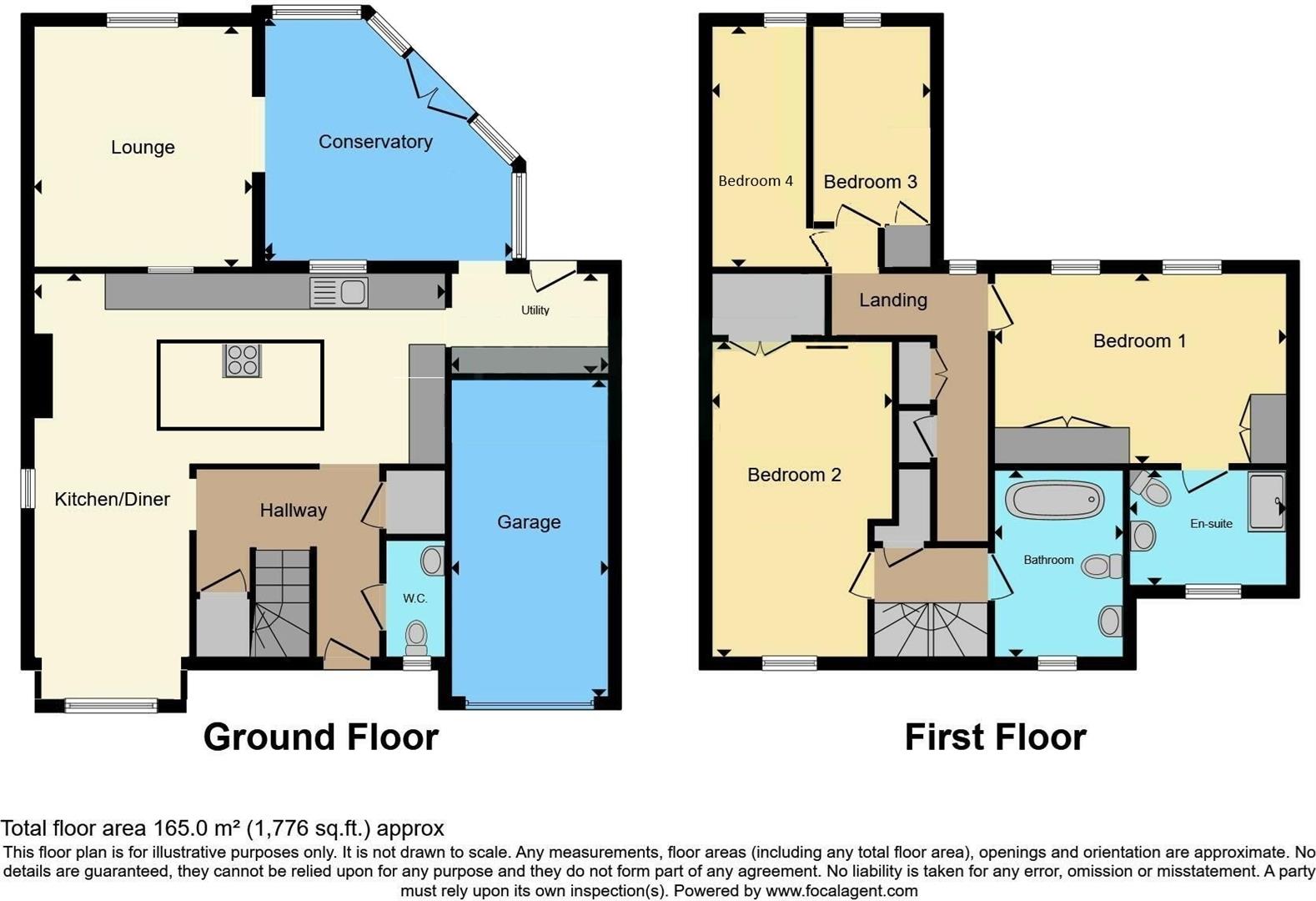 Floorplan for Jubilee Close, Cam, Dursley