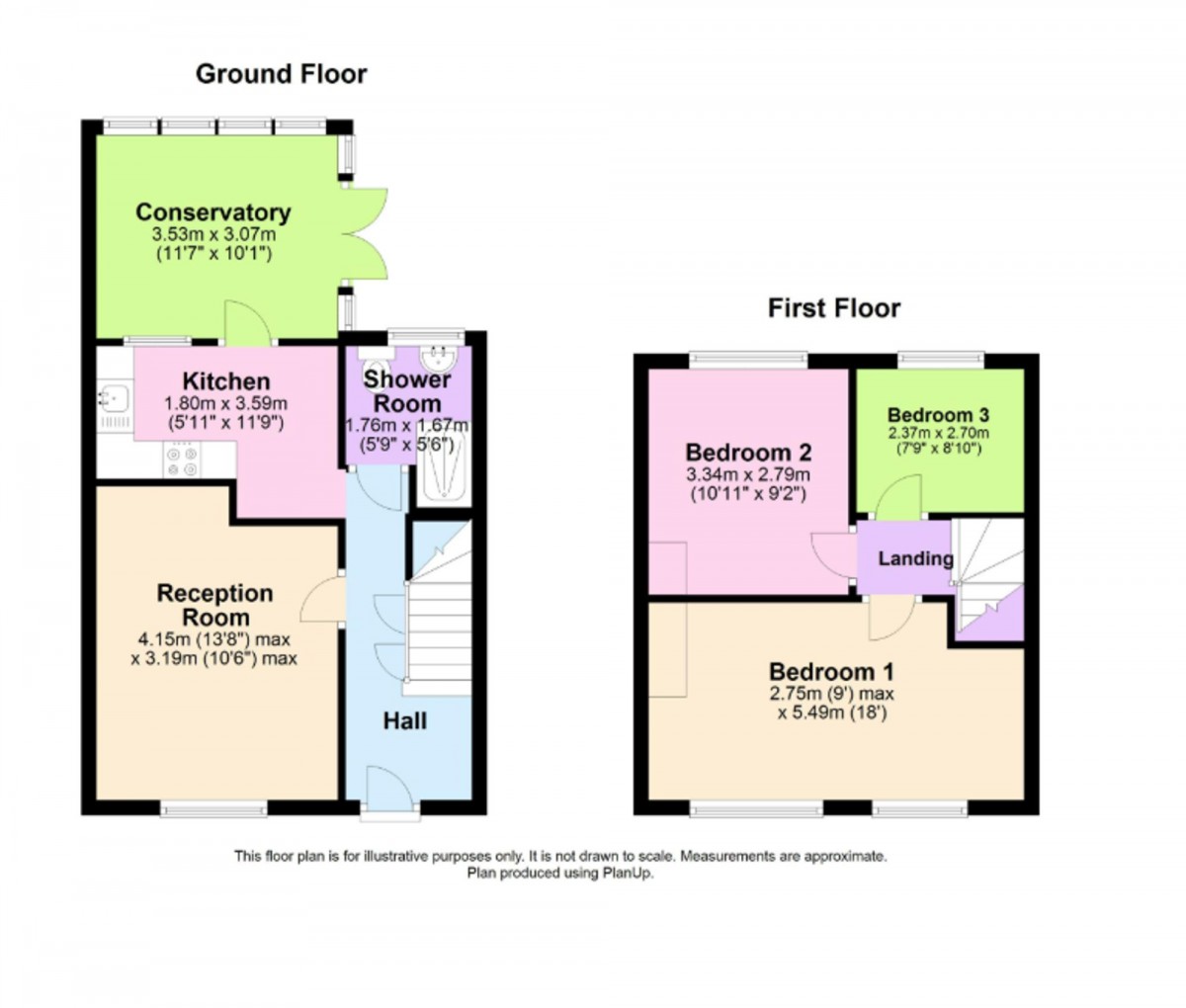 Floorplan for Reigate Road, Bromley, BR1