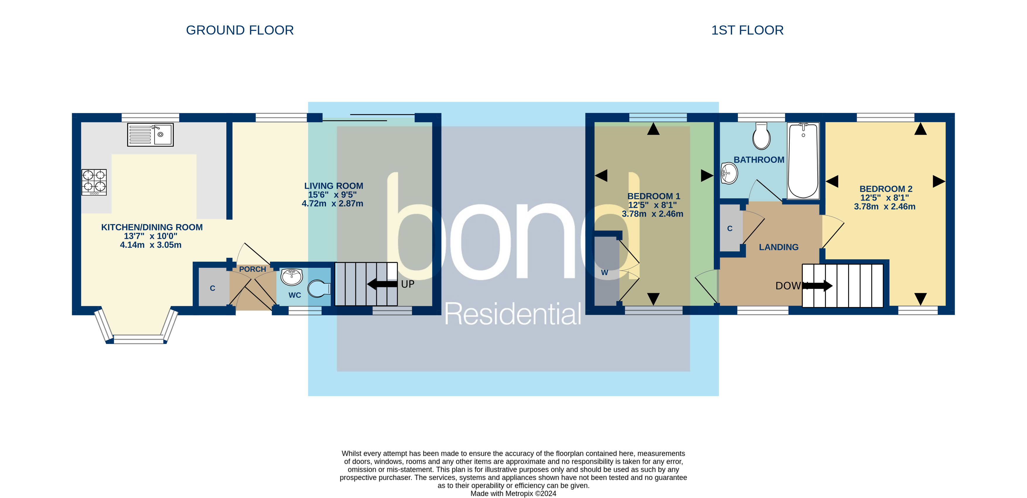 Floorplan for Chancellor Park, Chelmsford, Essex