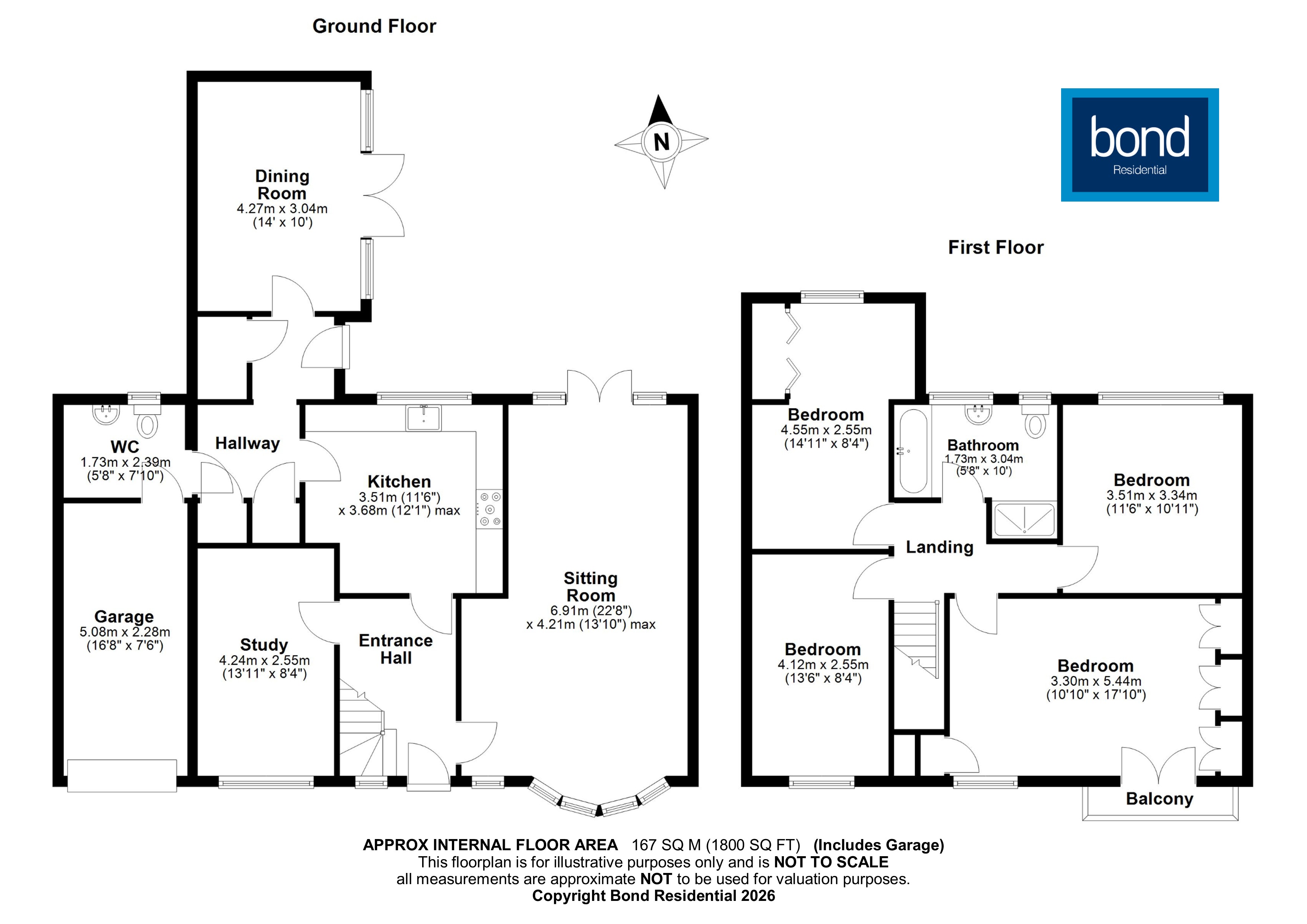 Floorplan for Great Baddow, Chelmsford, Essex