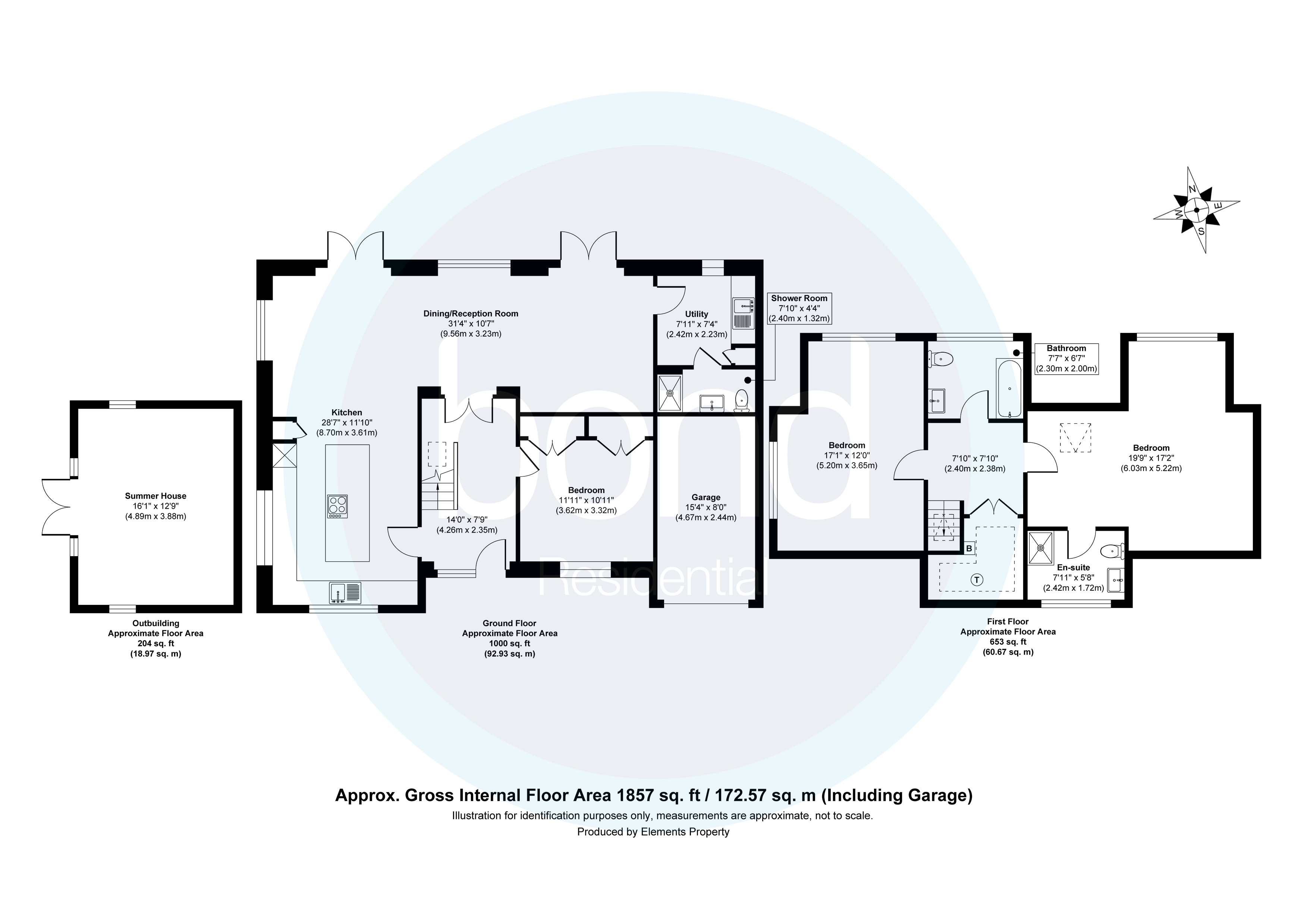 Floorplan for Danbury, Chelmsford, Essex