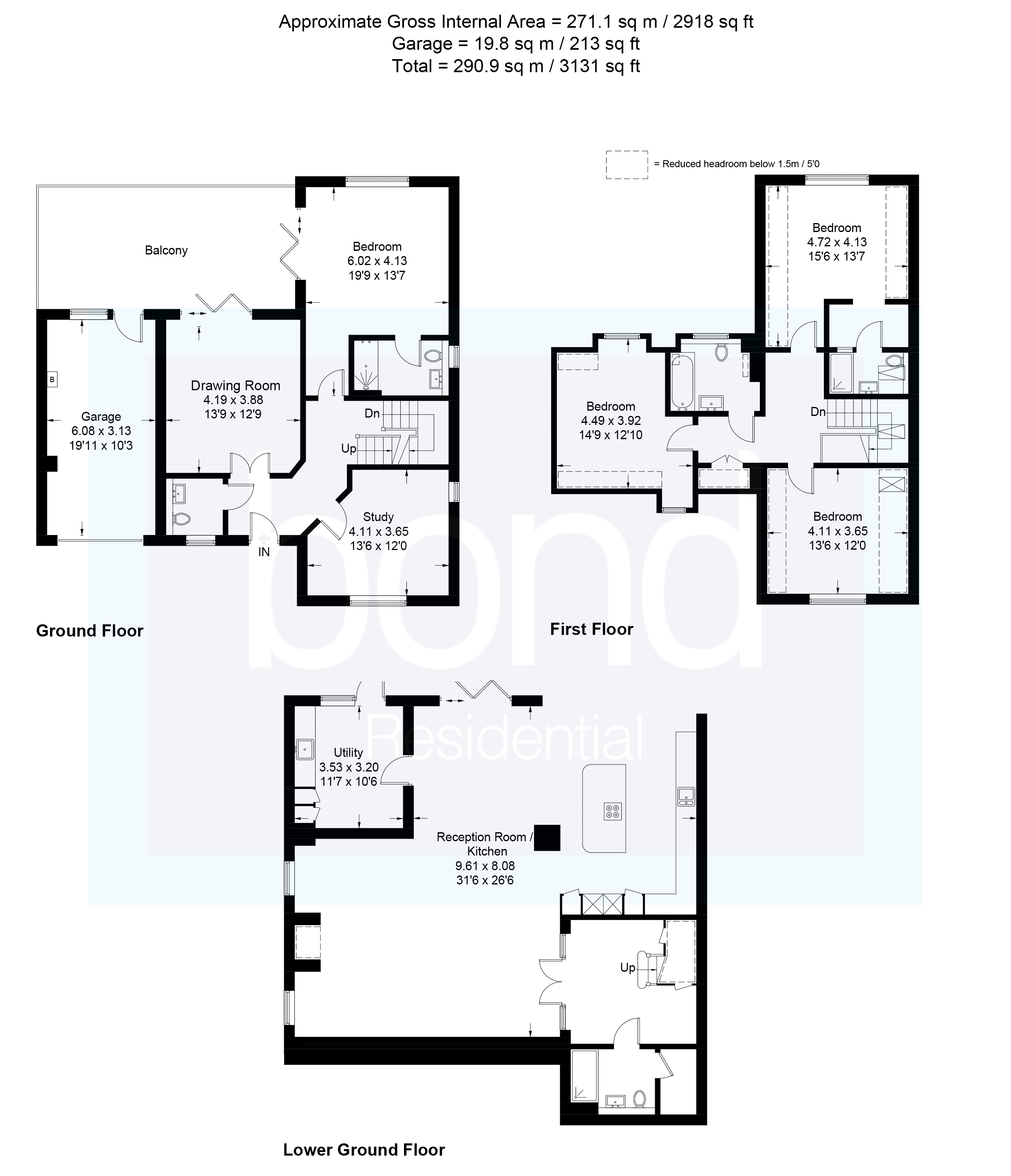 Floorplan for Main Road, Danbury, Essex
