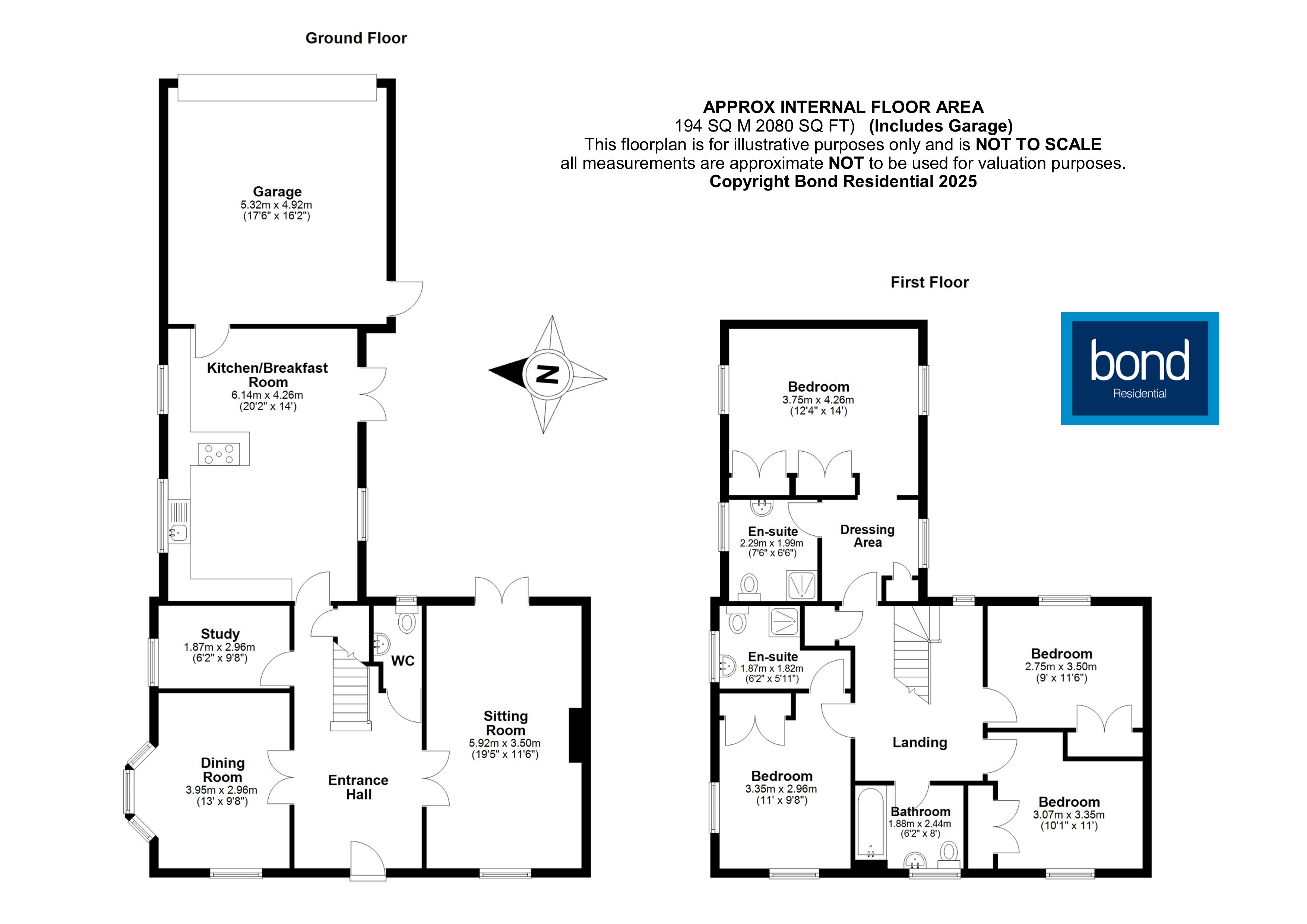Floorplan for Broomfield, Chelmsford, Essex
