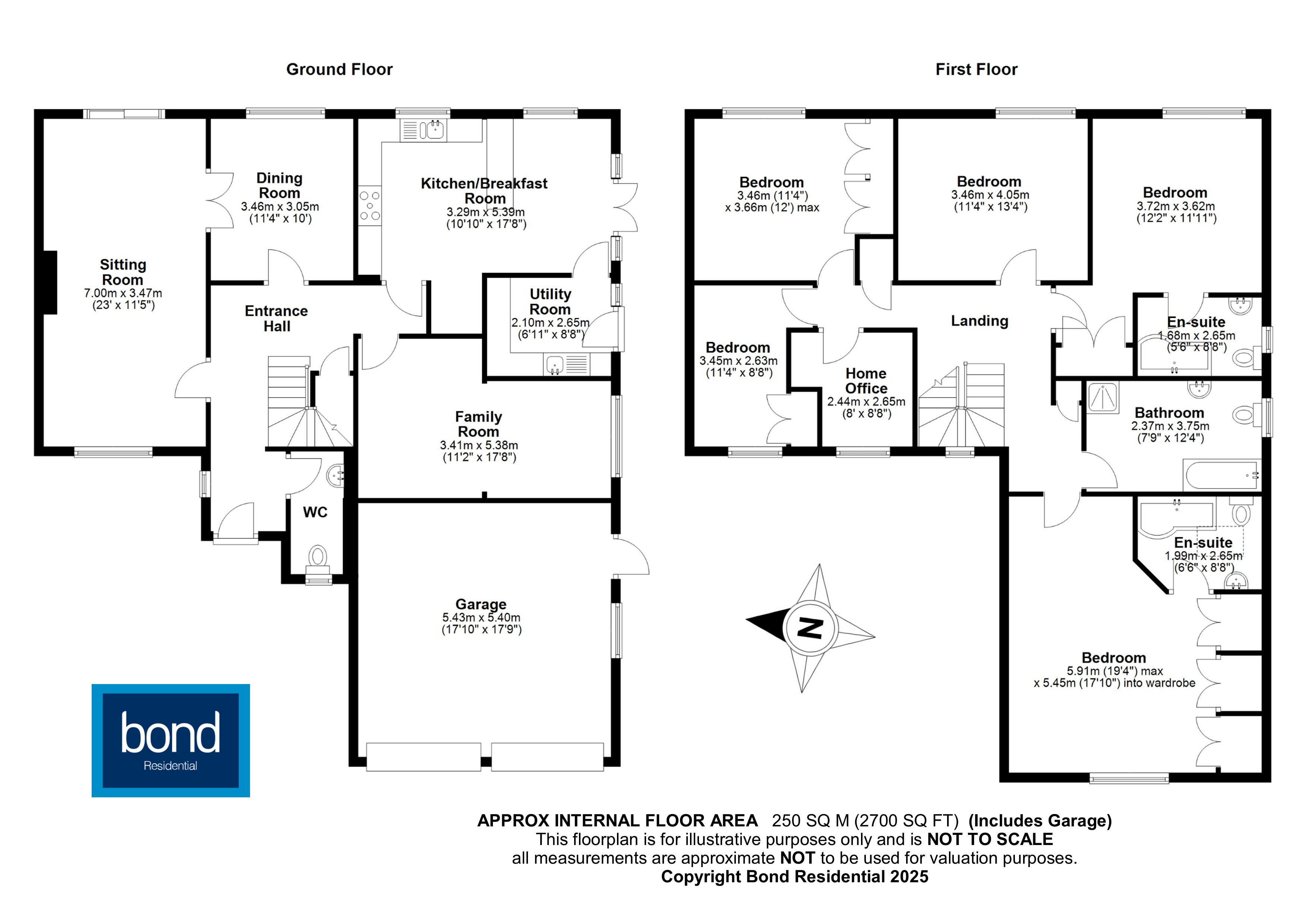 Floorplan for Springfield Place, Chelmsford, Essex