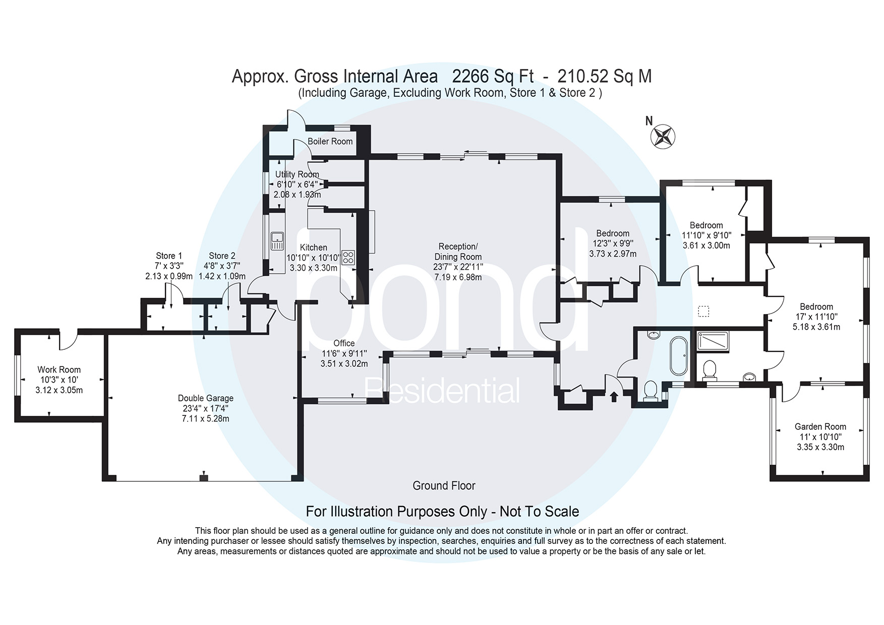 Floorplan for Little Baddow, Chelmsford, Essex