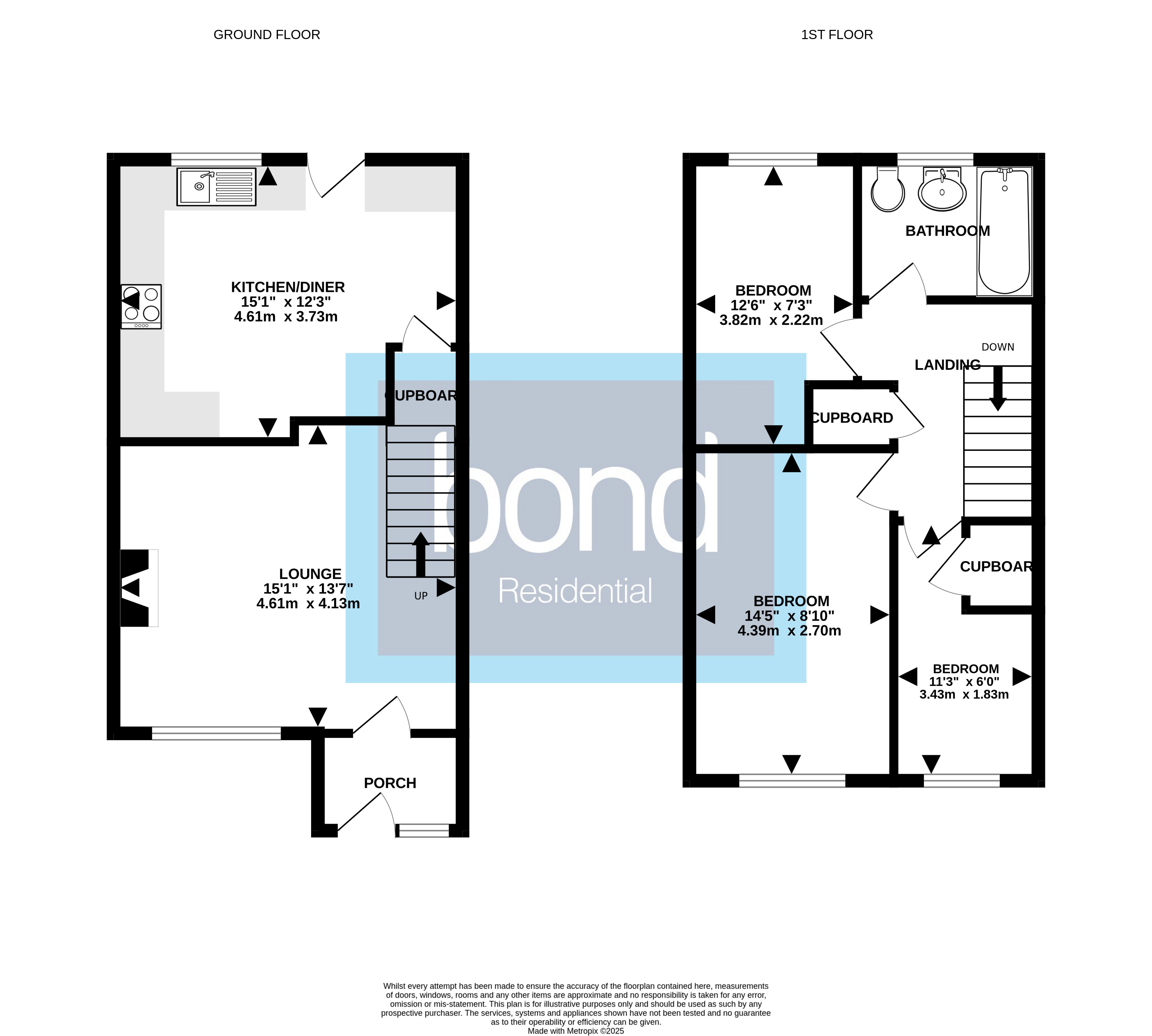 Floorplan for Tile Kiln, Chelmsford, Essex
