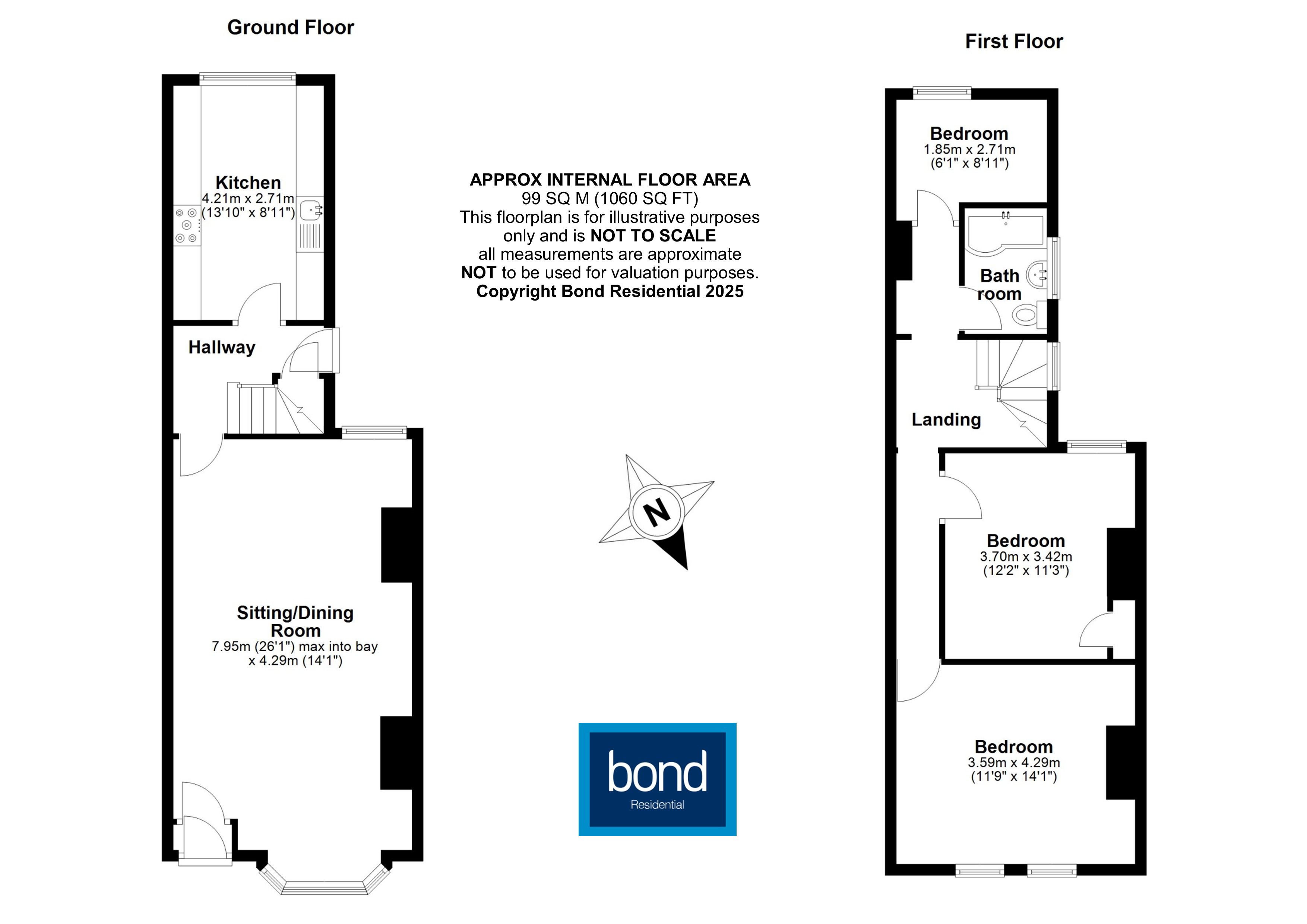 Floorplan for Baddow Road, Chelmsford, Essex