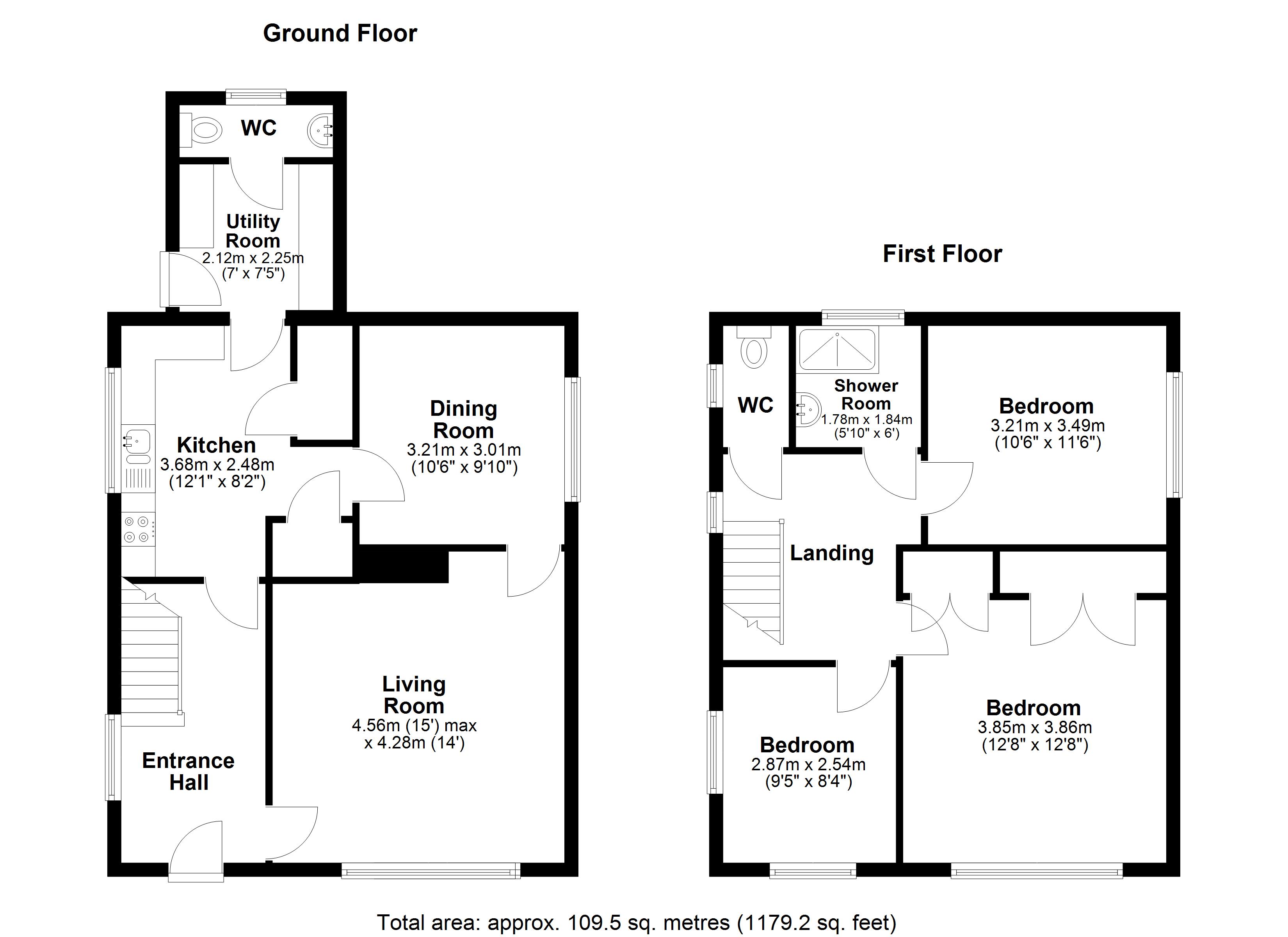 Floorplan for Danbury, Chelmsford, Essex