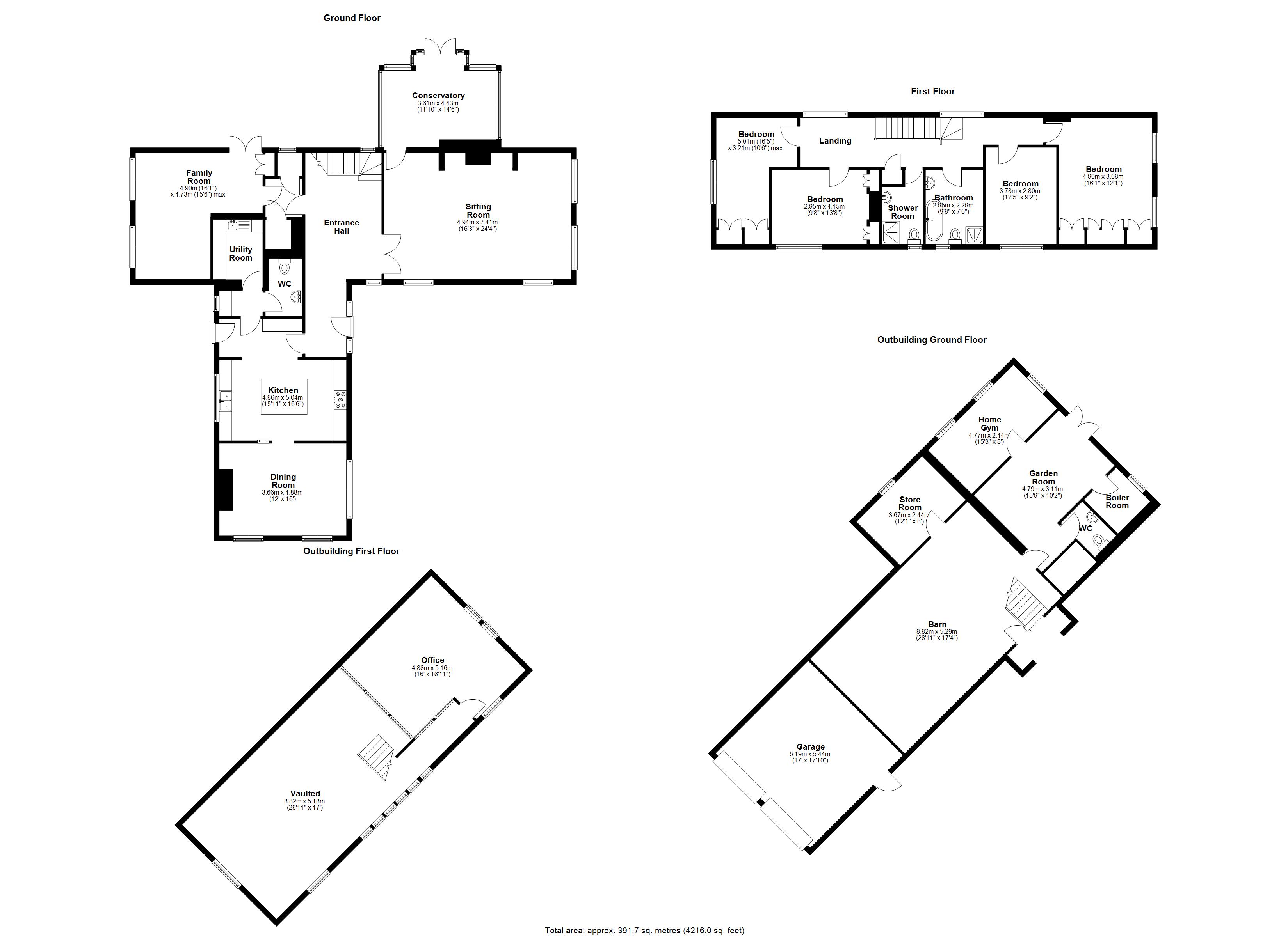 Floorplan for Little Baddow, Essex