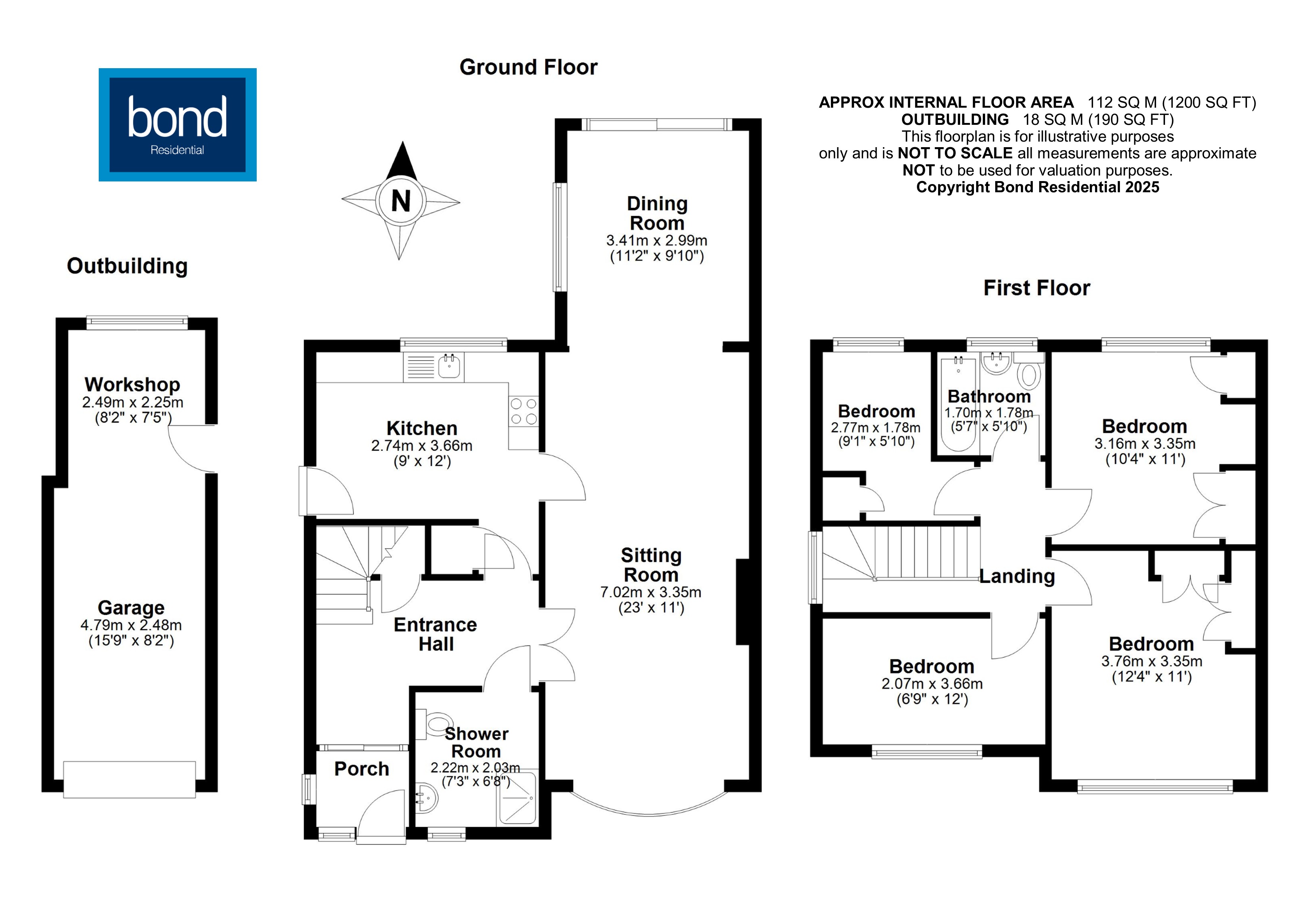Floorplan for Old Springfield, Chelmsford, Essex