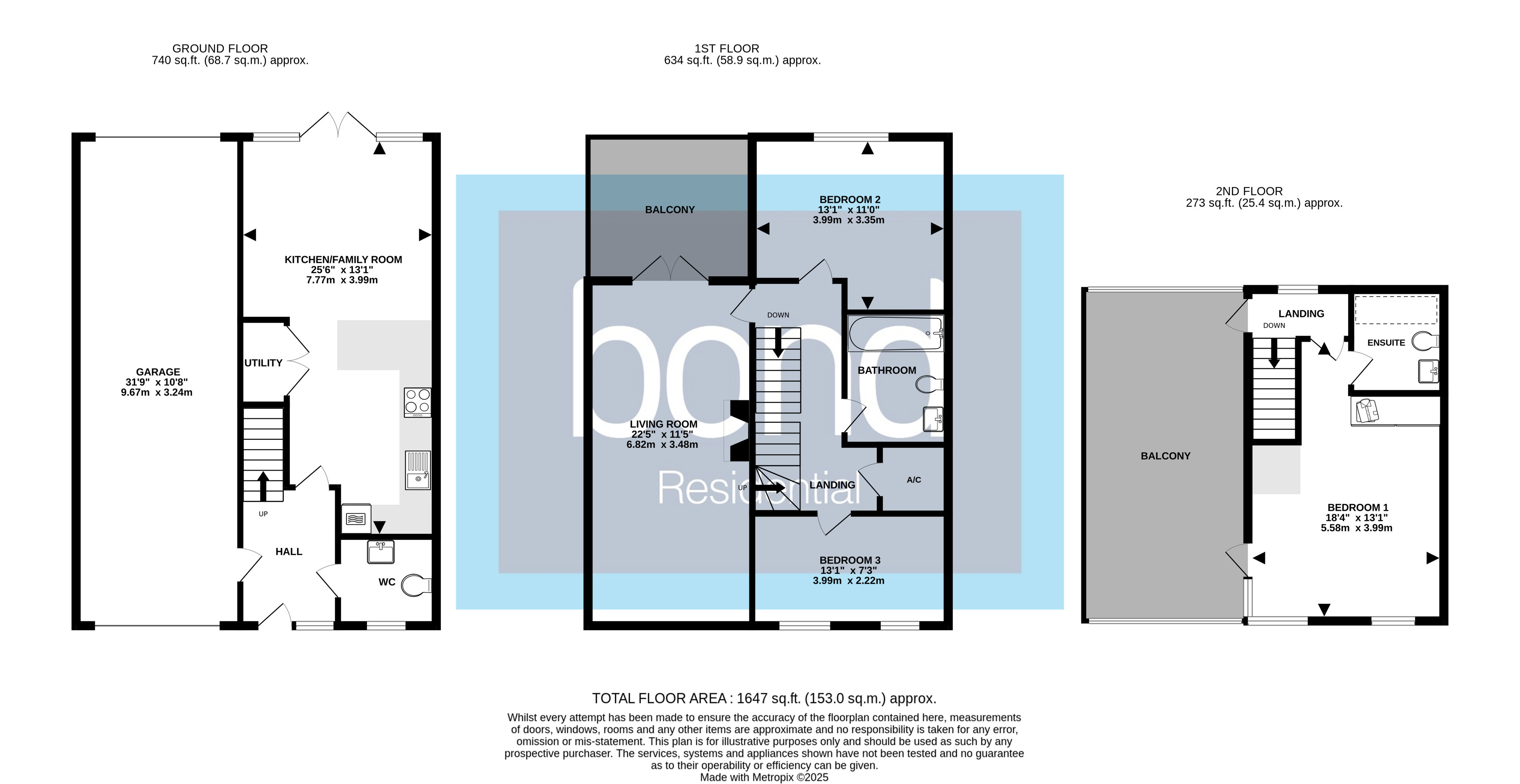Floorplan for Beaulieu, Chelmsford, Essex