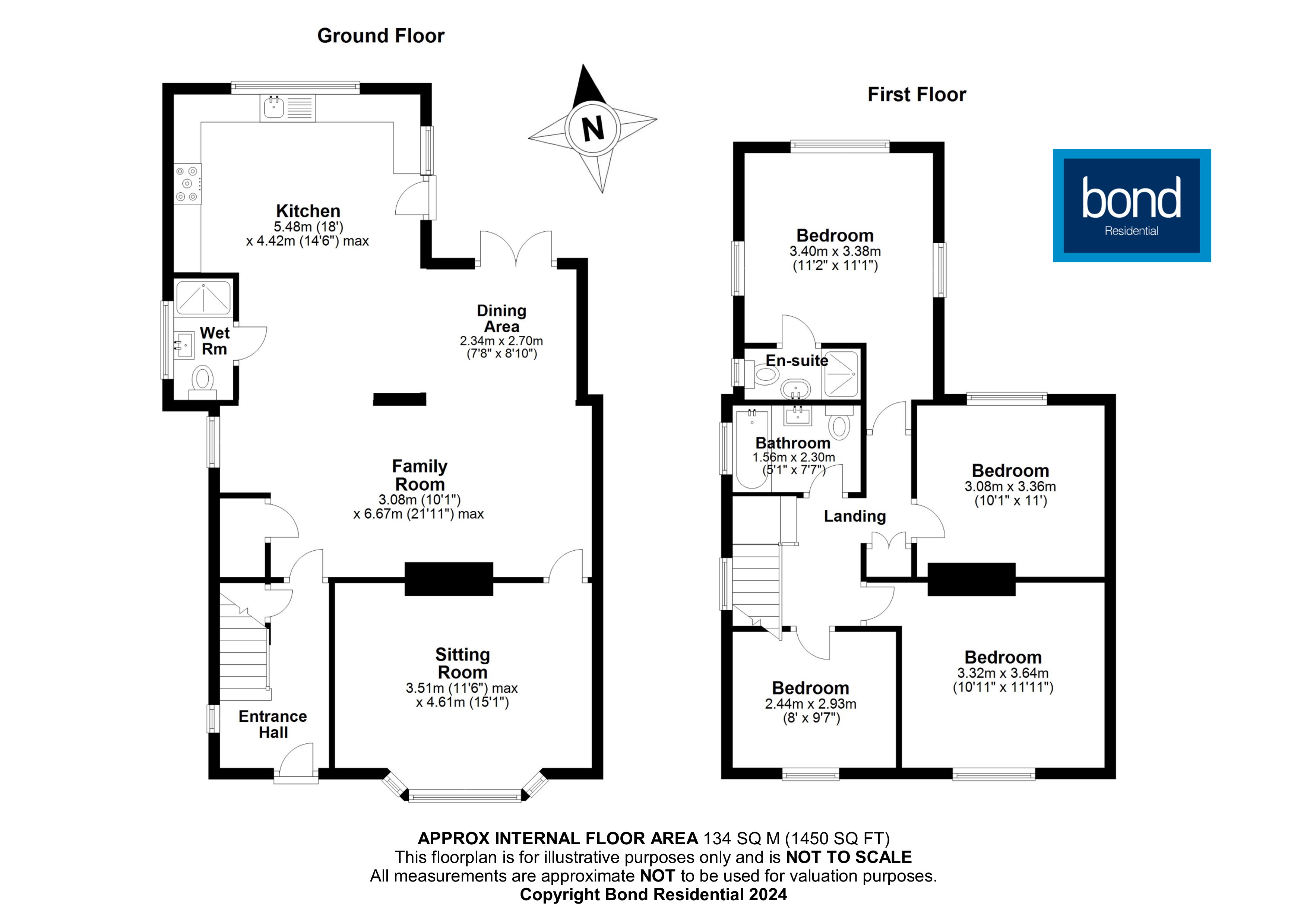 Floorplan for Broomfield, Chelmsford, Essex