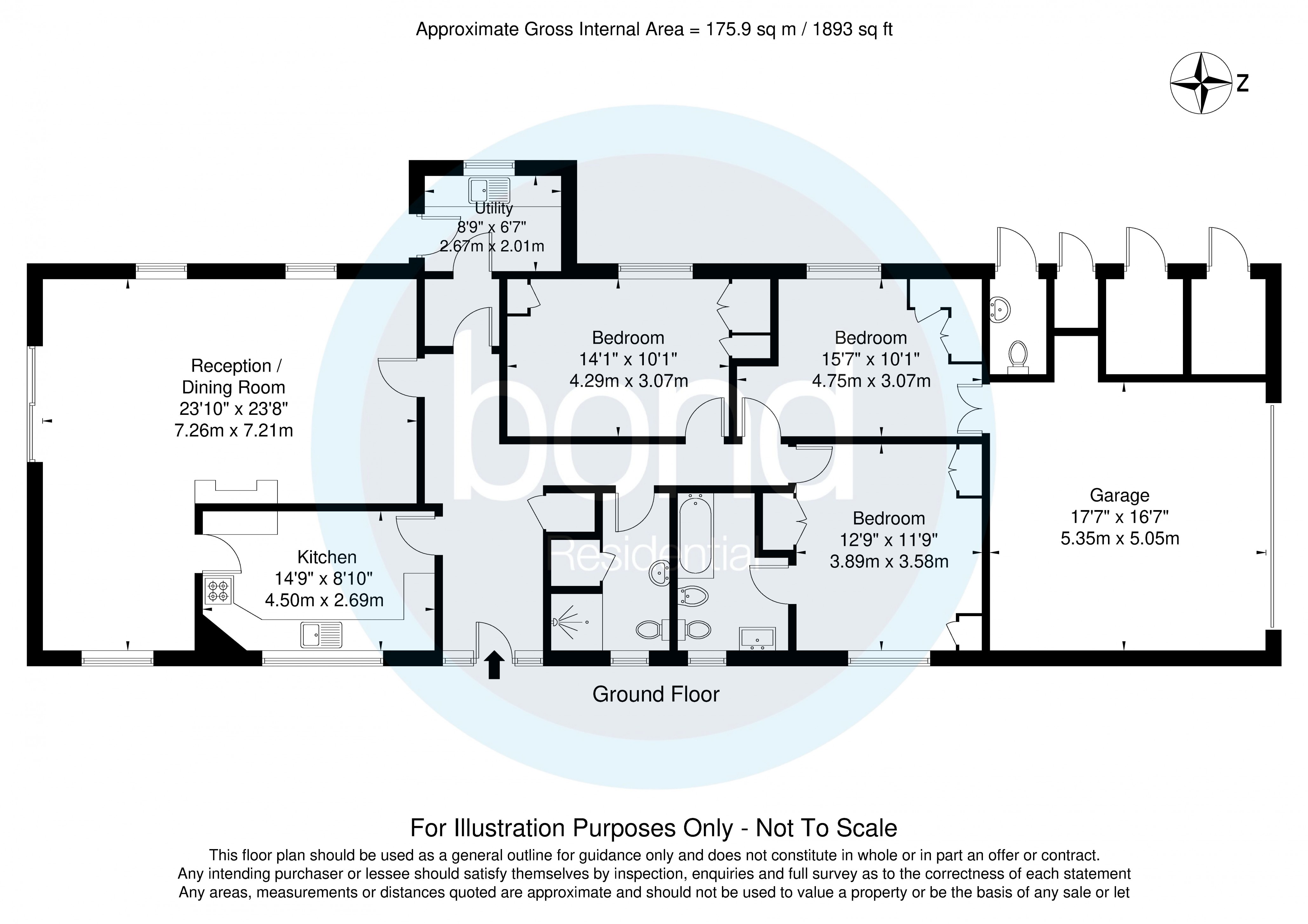 Floorplan for Danbury, Chelmsford, Essex