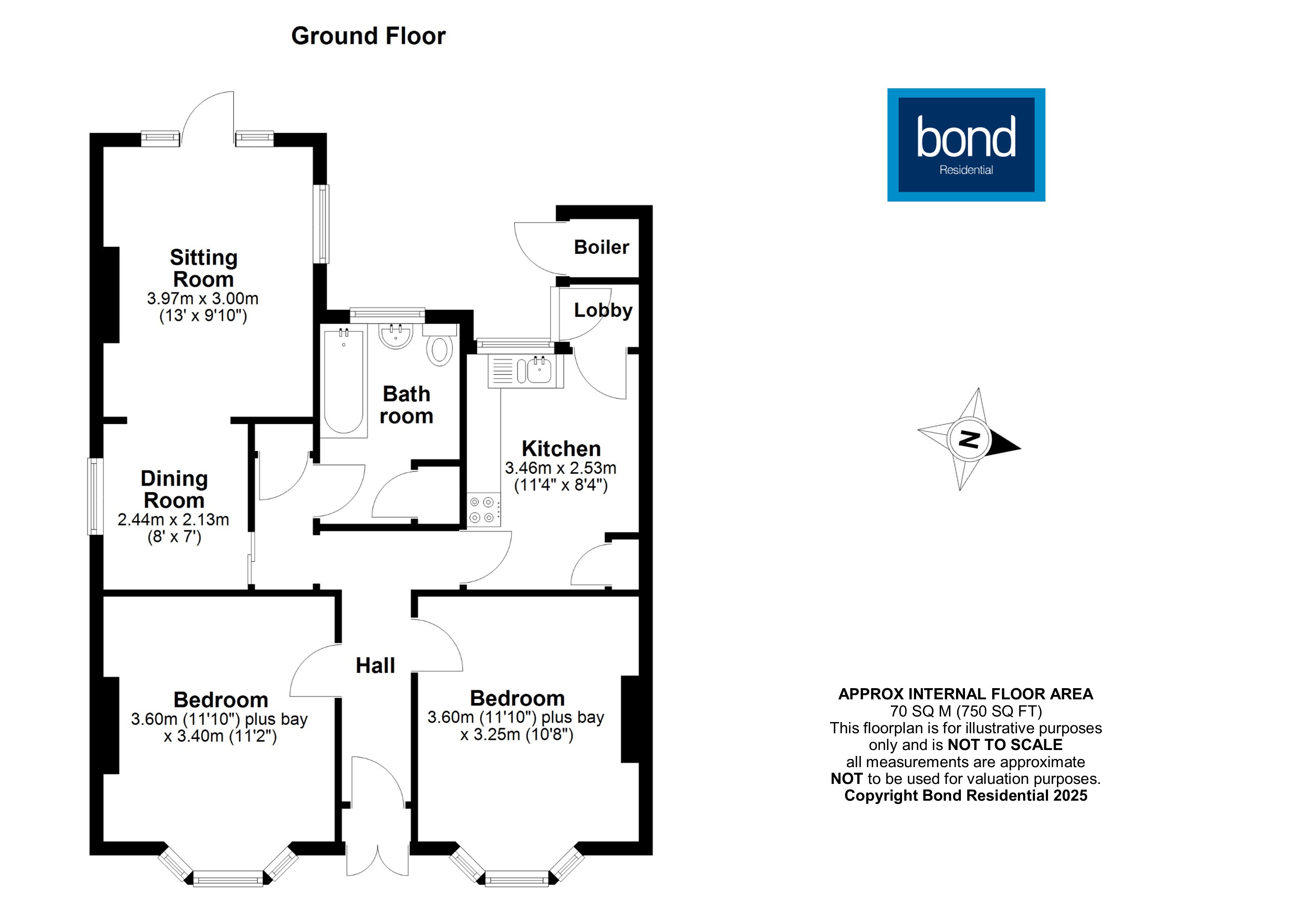 Floorplan for Little Waltham, Chelmsford, Essex