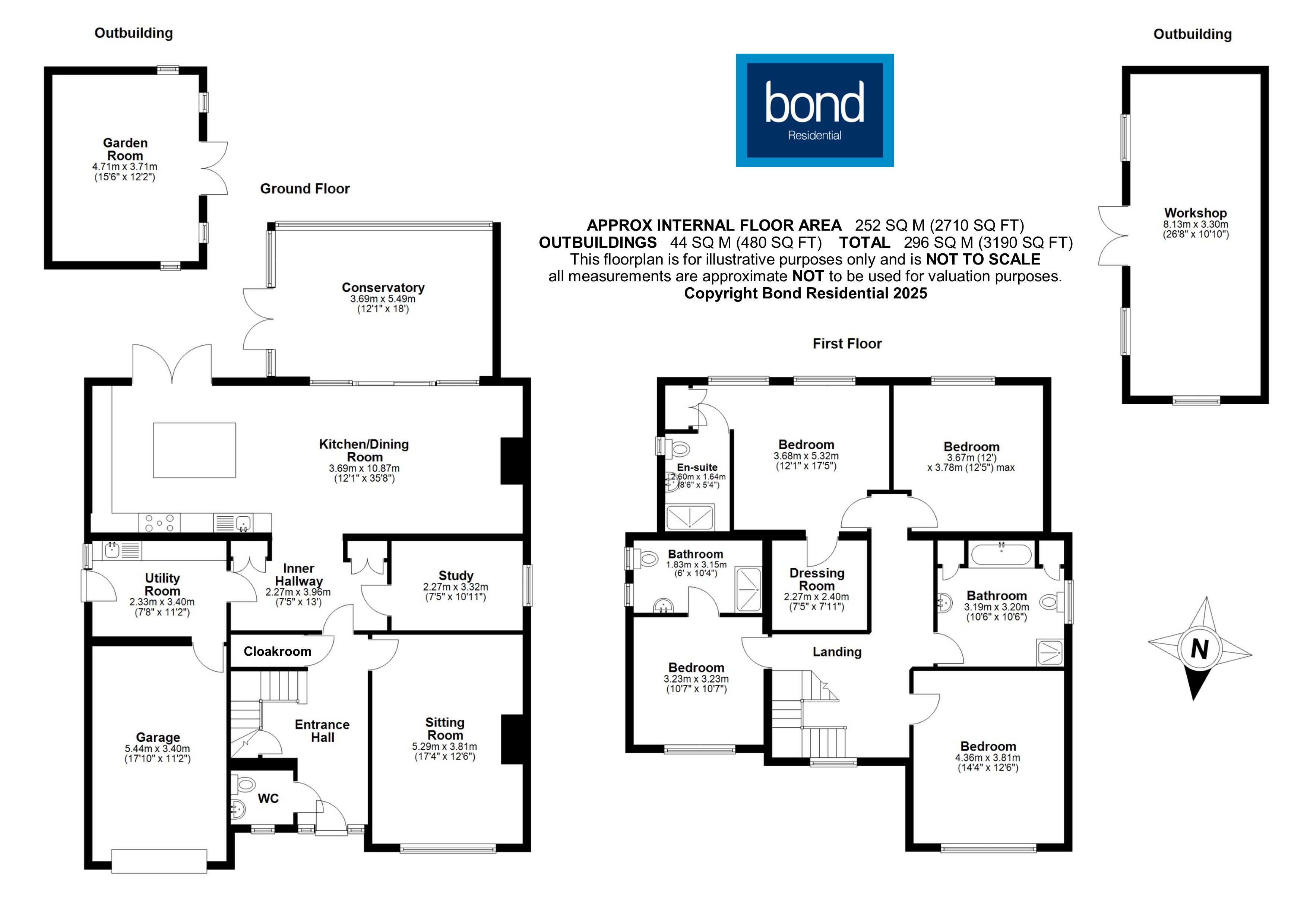 Floorplan for Little Waltham, Chelmsford, Essex