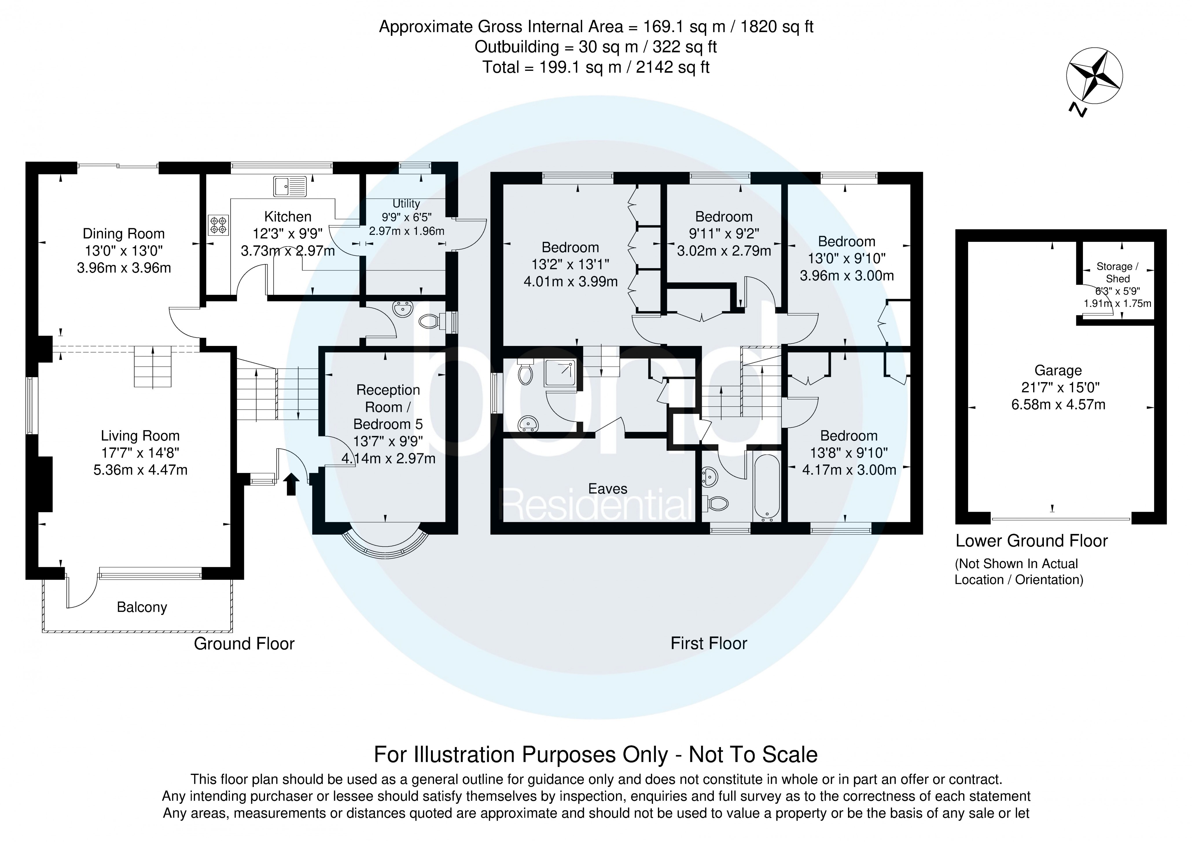 Floorplan for Danbury, Chelmsford, Essex