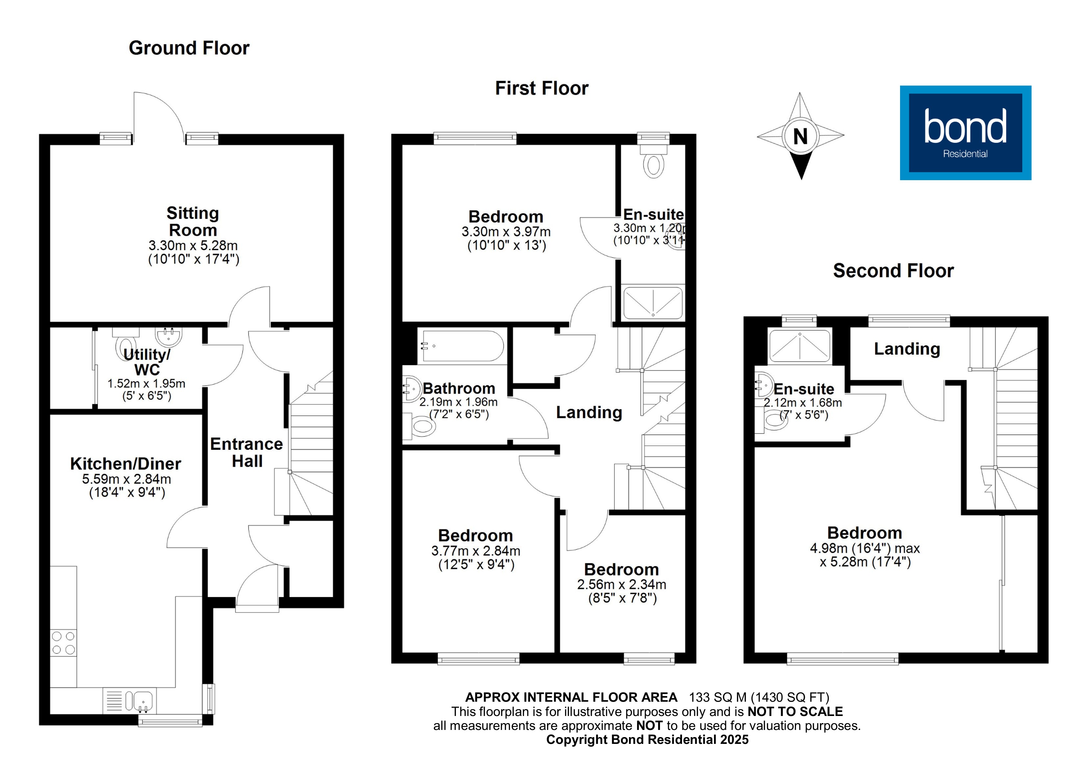 Floorplan for Dunn Side, Chelmsford, Essex