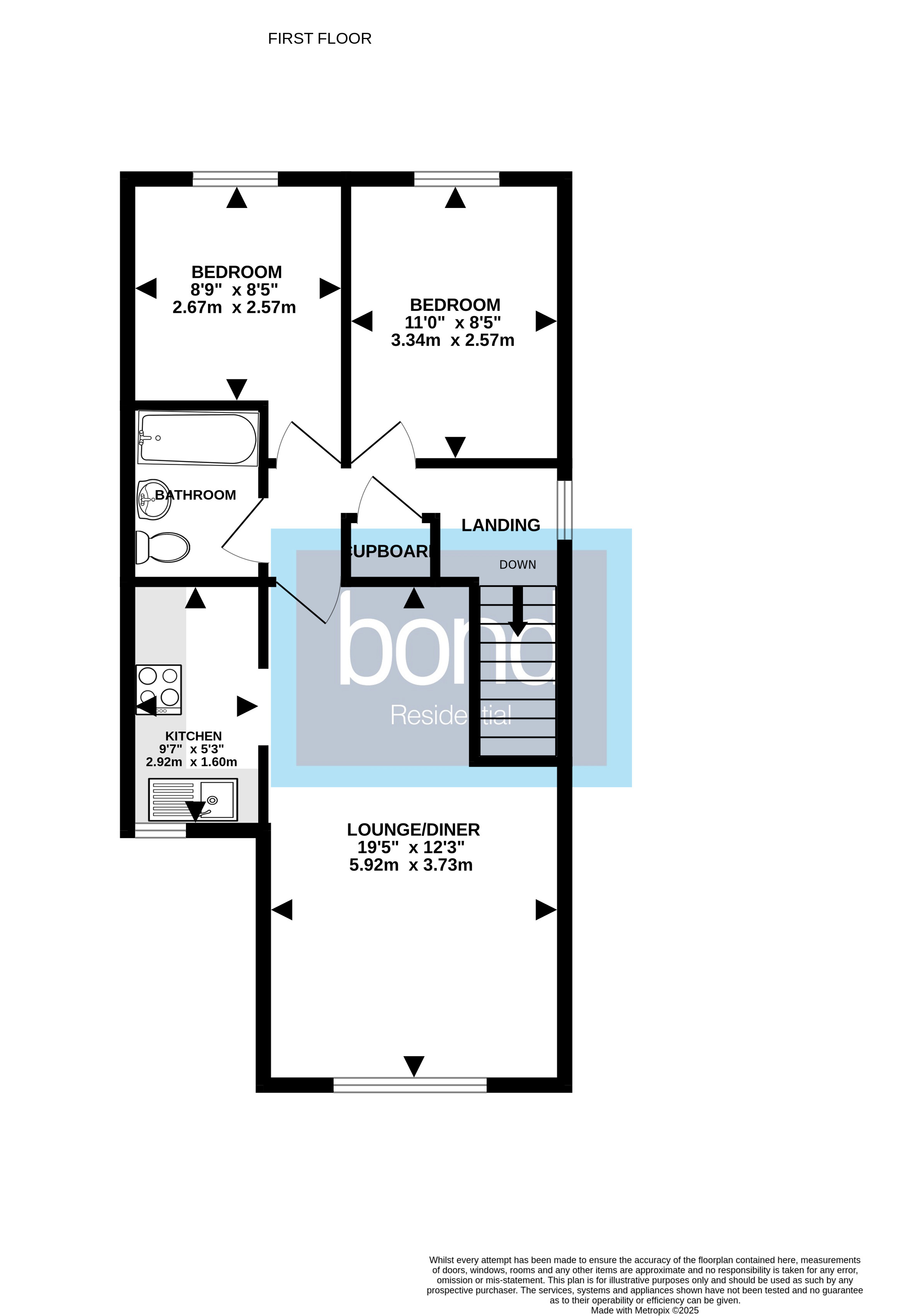 Floorplan for Primrose Hill, Chelmsford, Essex
