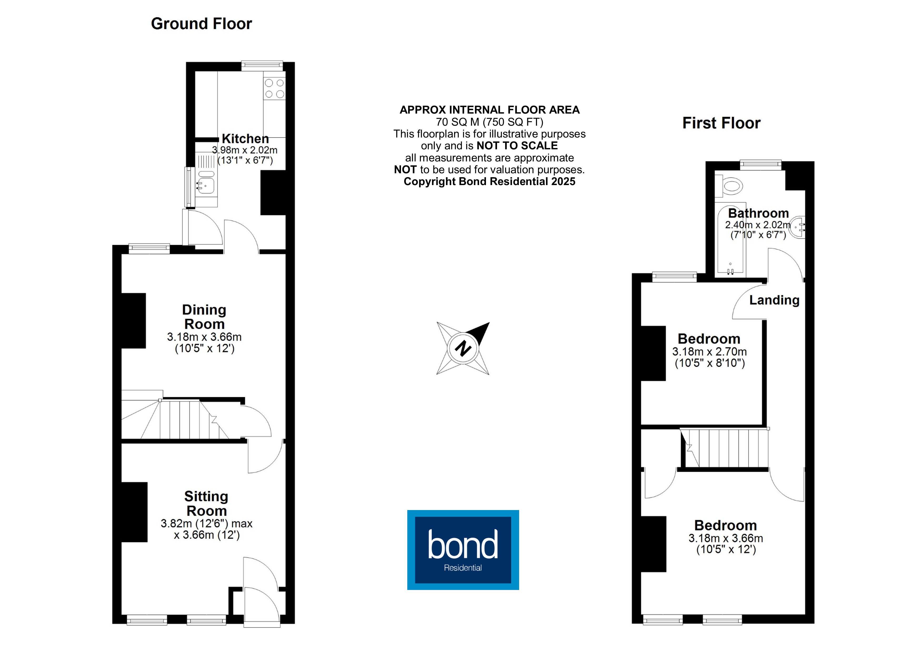 Floorplan for Old Moulsham, Chelmsford, Essex