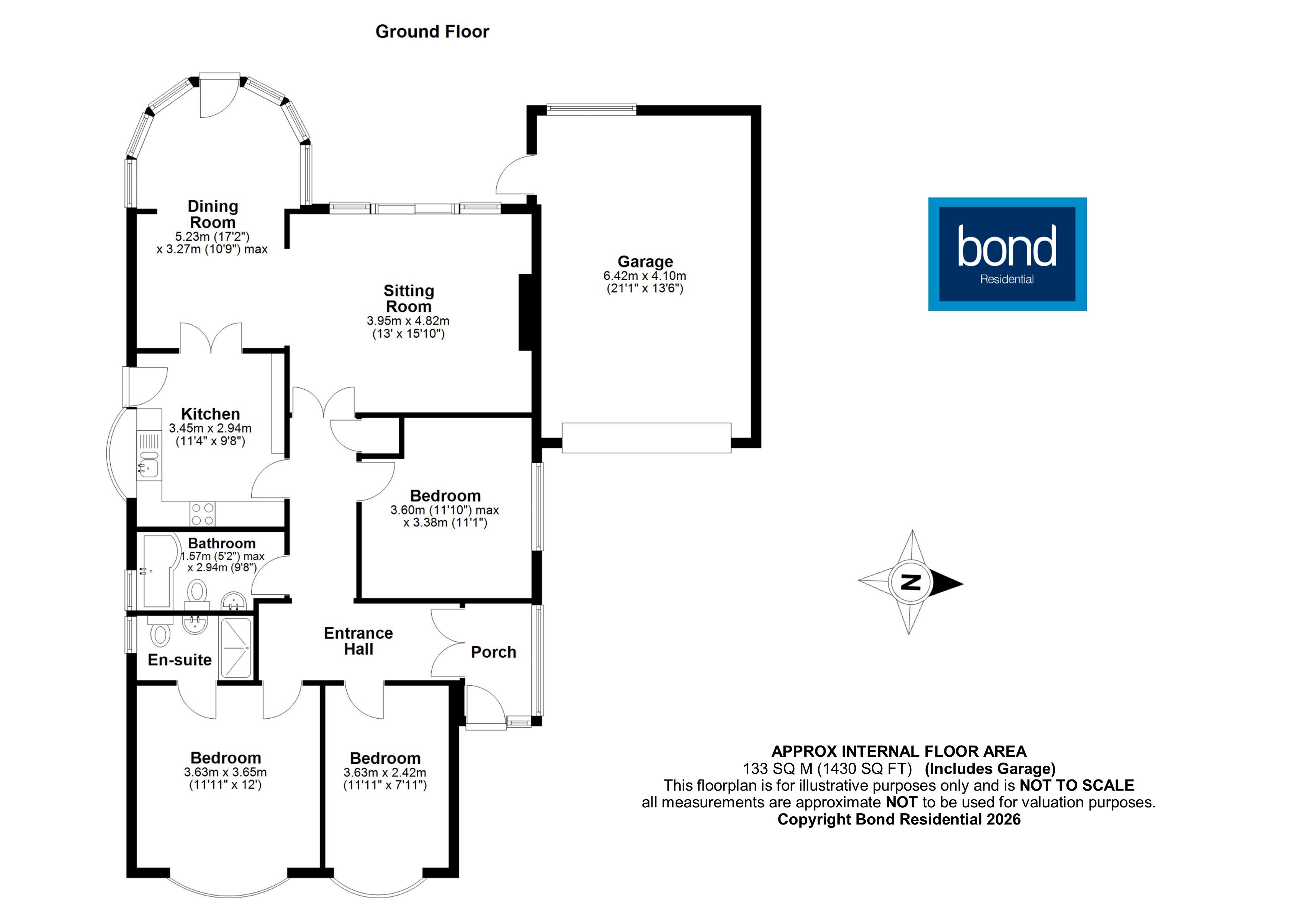 Floorplan for Purleigh, Chelmsford, Essex