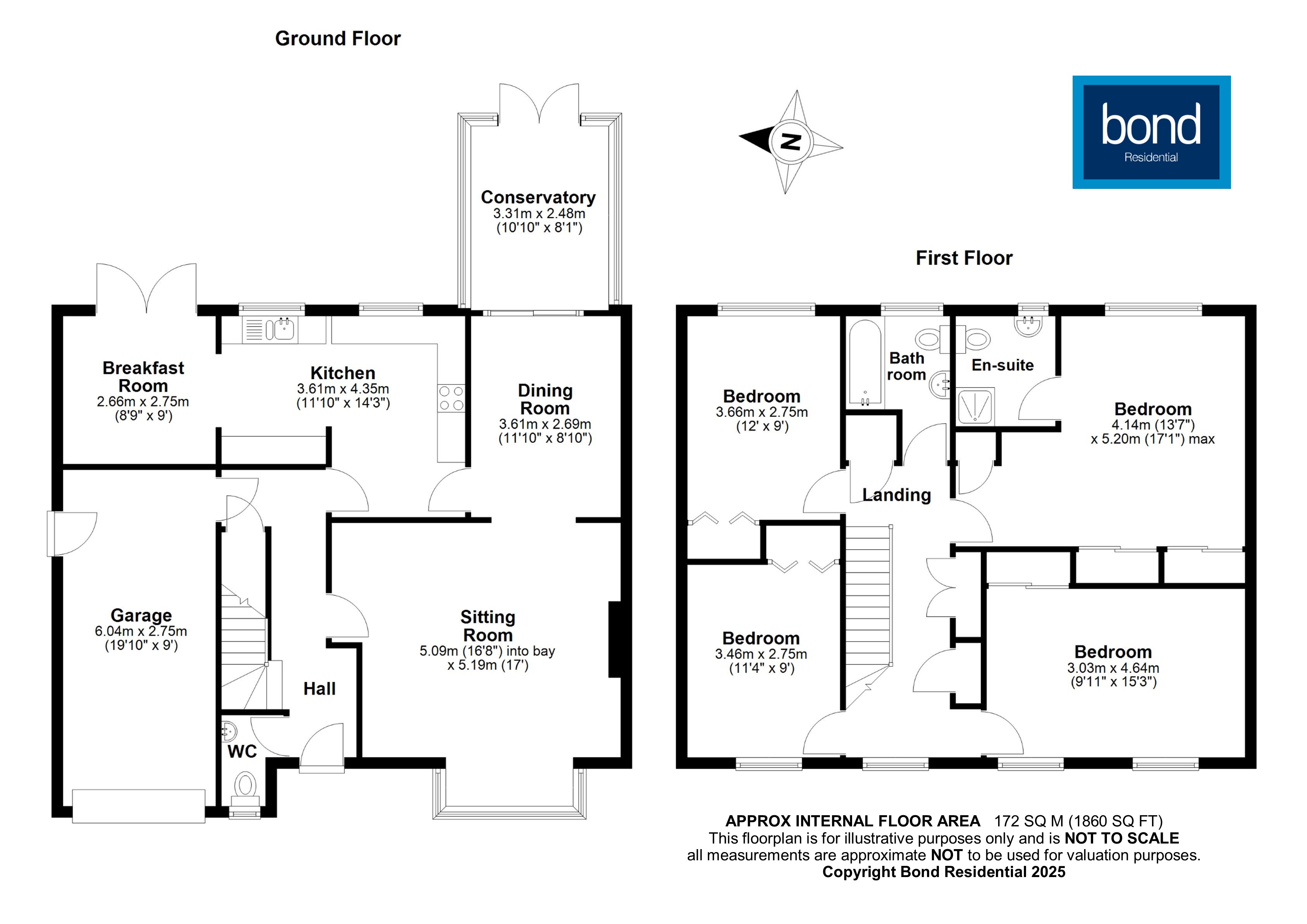 Floorplan for Writtle, Chelmsford, Essex