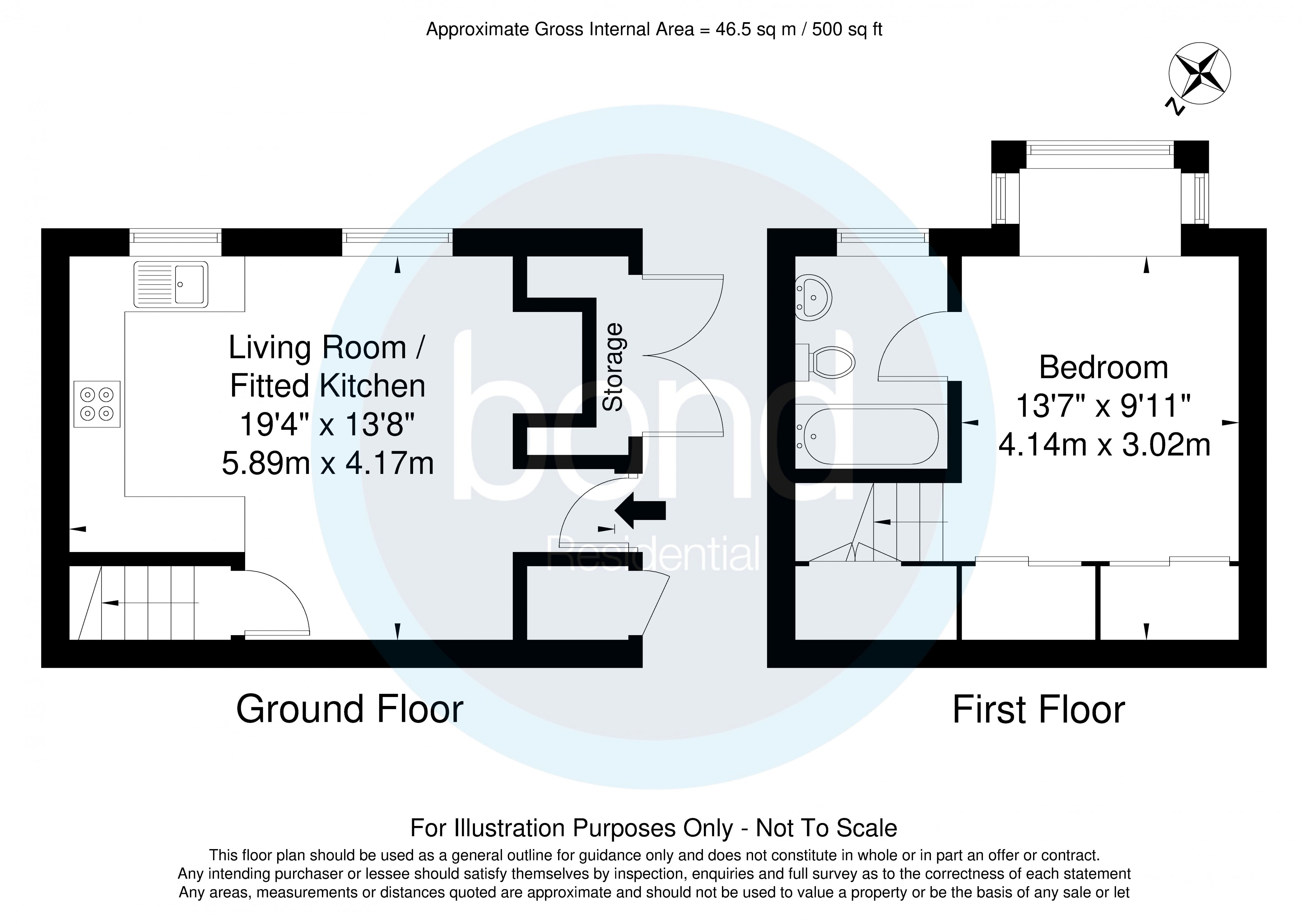Floorplan for Bicknacre, Chelmsford, Essex