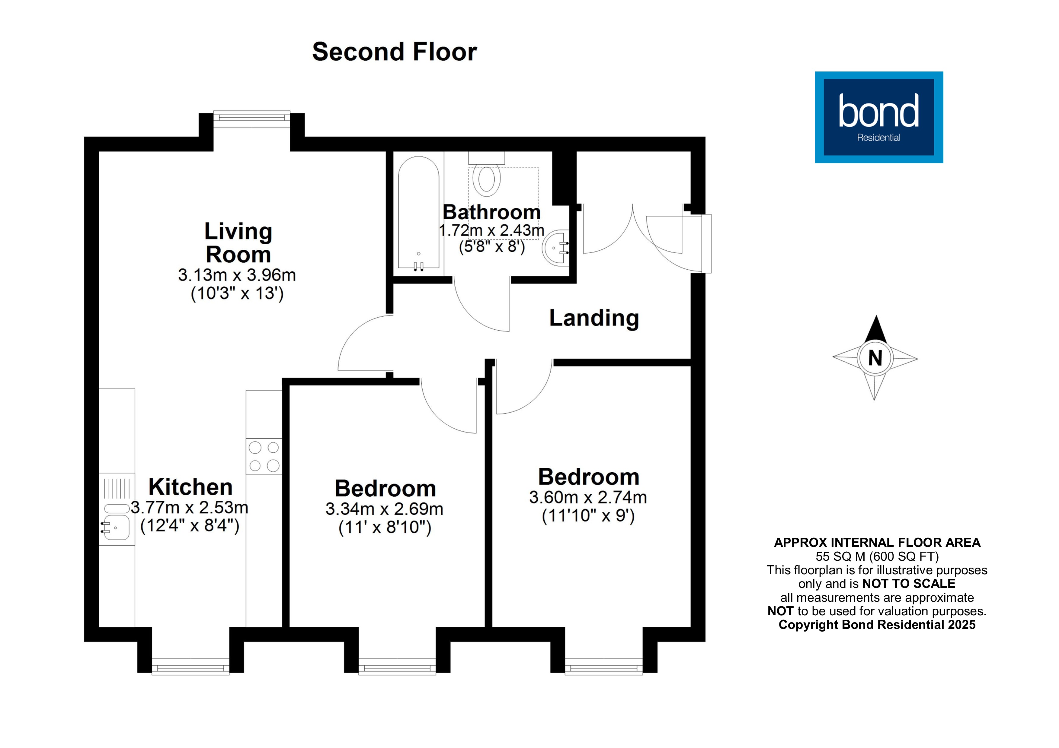 Floorplan for School View Road, Chelmsford, Essex