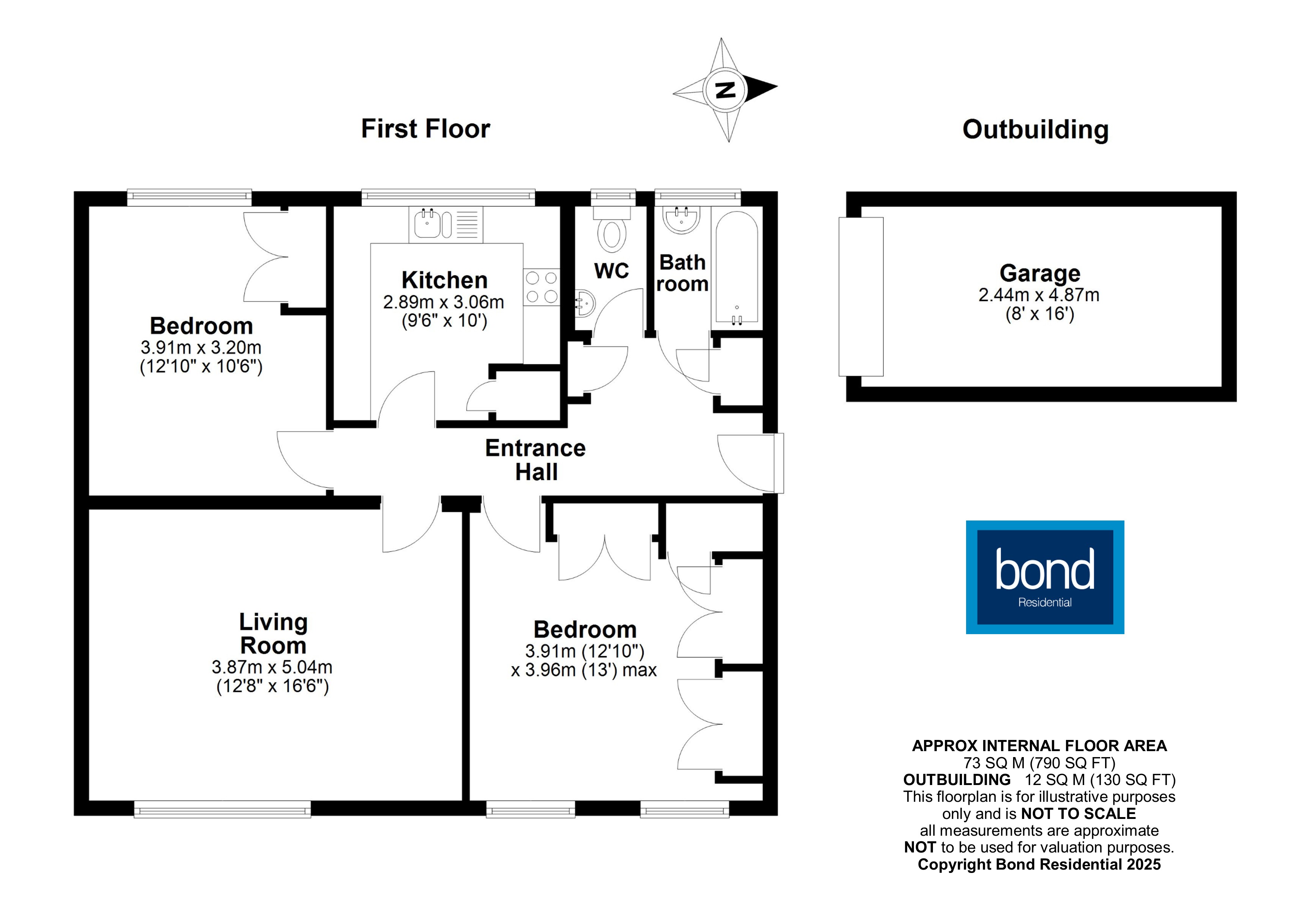 Floorplan for Patching Hall Lane, Chelmsford, Essex